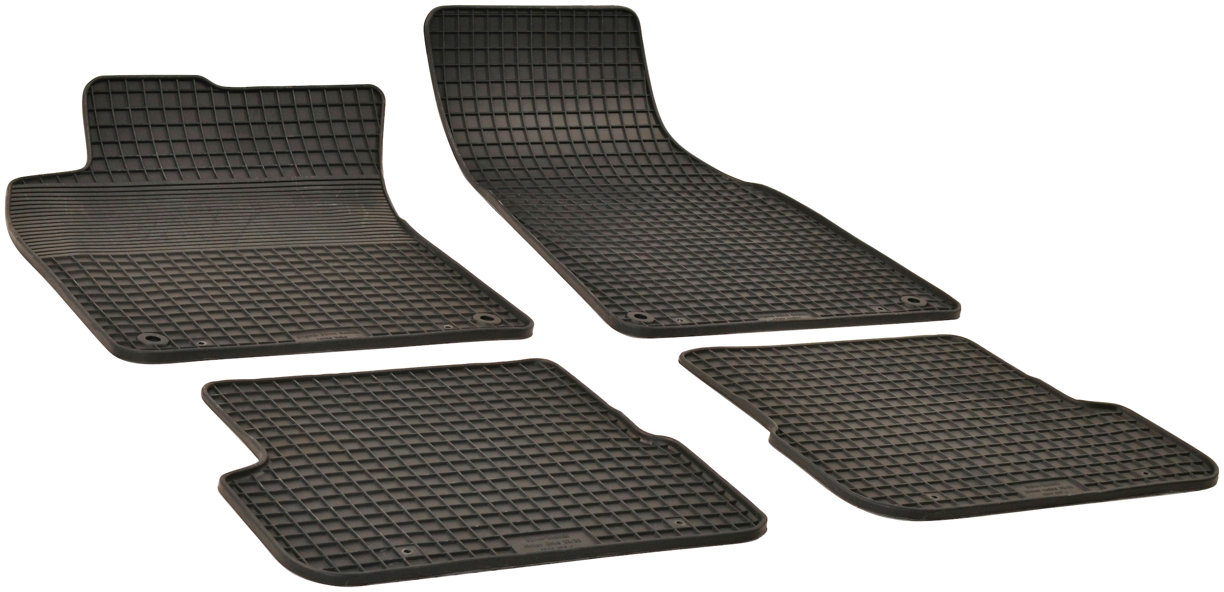 WALSER Passform-Fußmatten, Audi, A6, Kombi-Stufenheck, (4 Rückmatten), 2 Audi online 04/2004-08/2011 bestellen für St., | Vordermatten, A6 2 BAUR