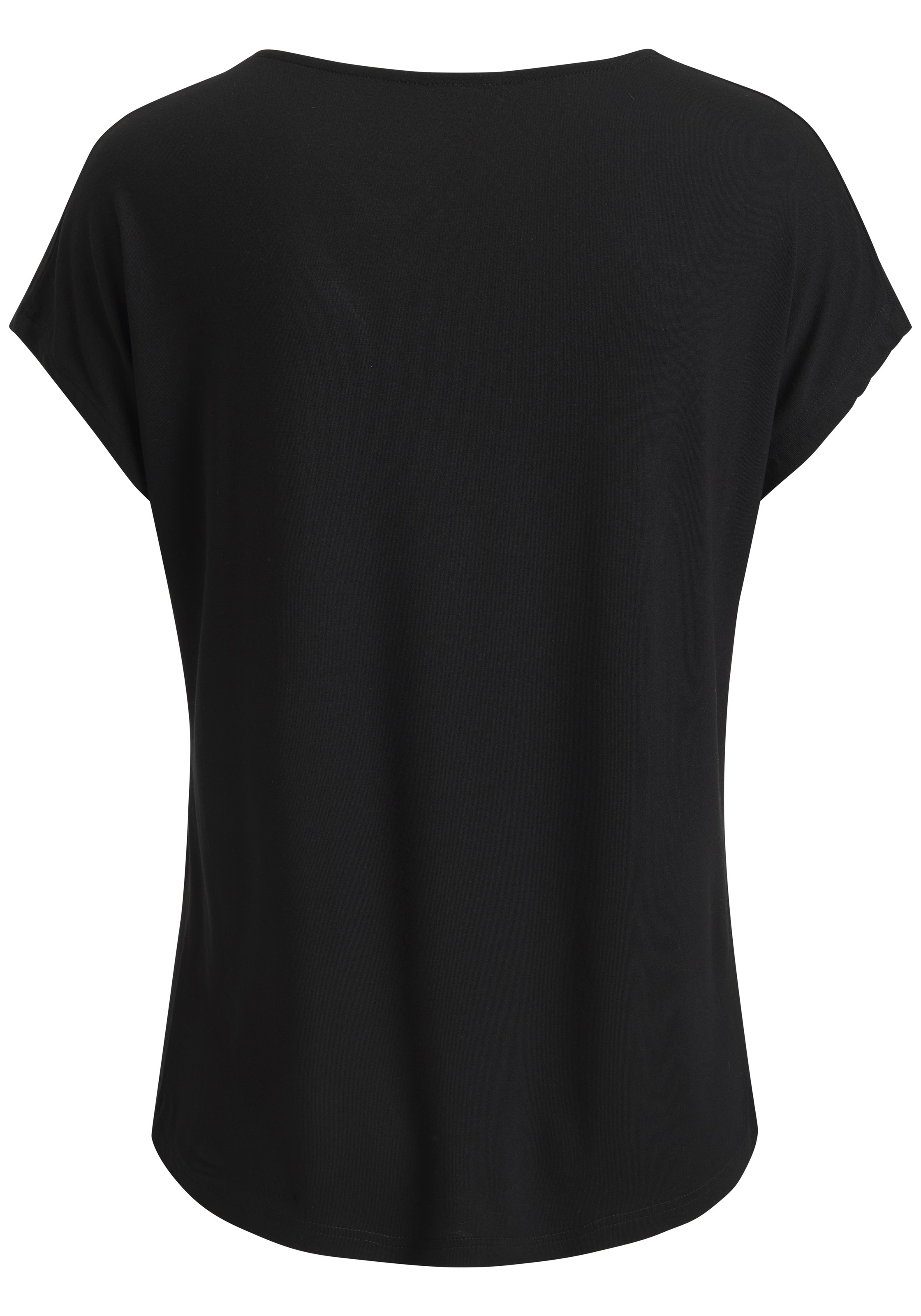 LASCANA V-Shirt "mit Spitze" aus angenehmer Viskose-Qualität günstig online kaufen