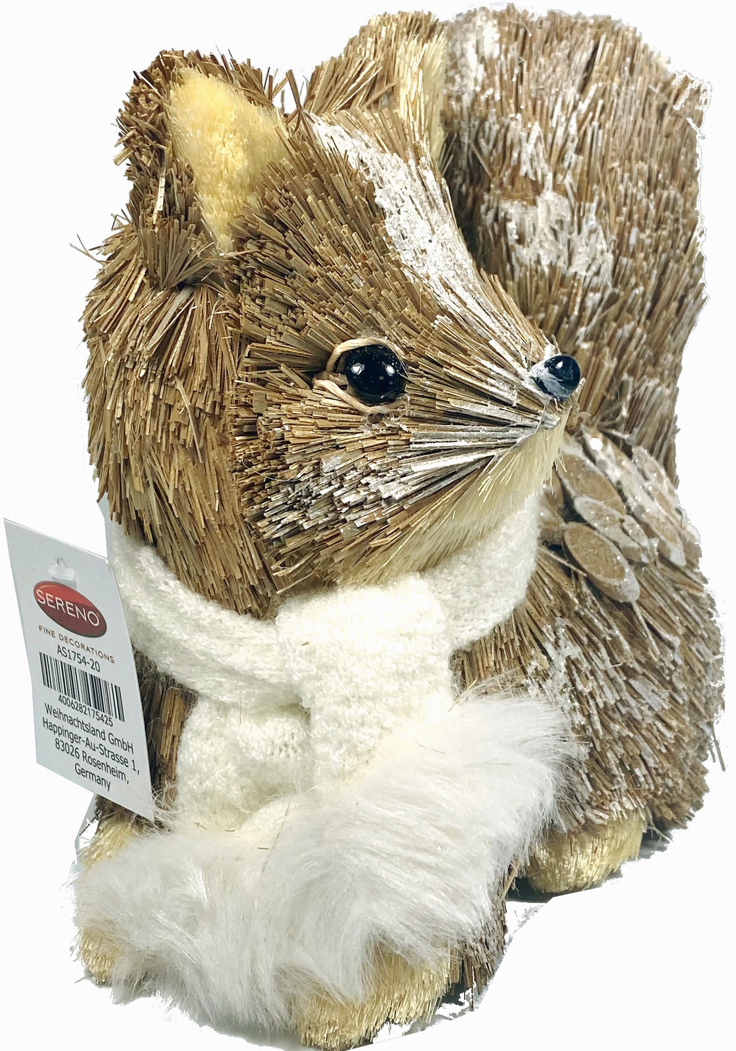 my home Weihnachtsfigur »Eichhörnchen, Weihnachtsdeko«, mit Wollschal  kaufen | BAUR | Dekofiguren