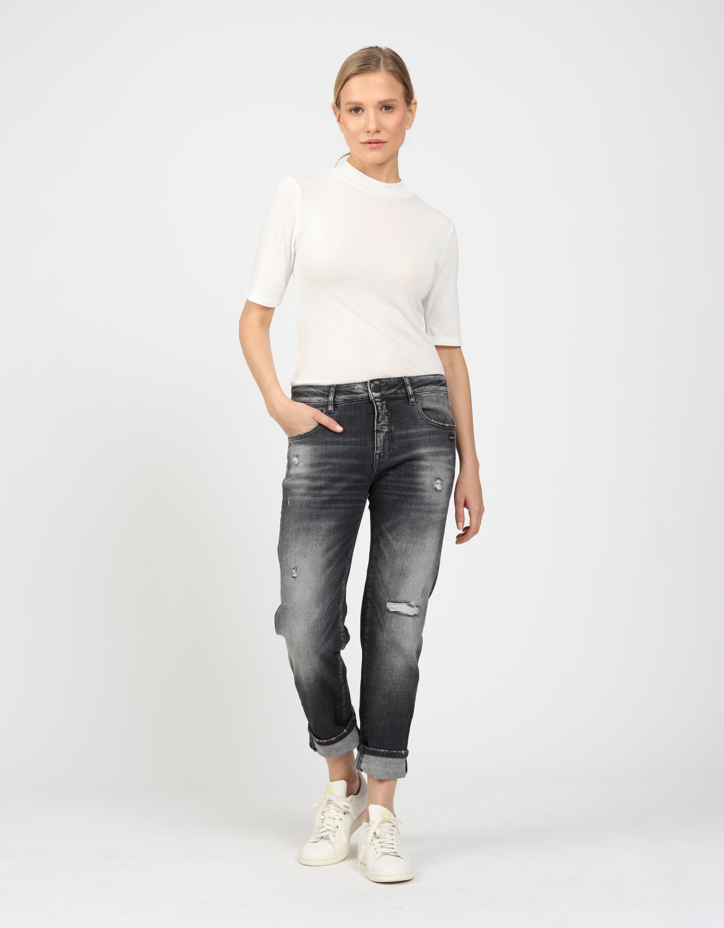 GANG Boyfriend-Jeans »GANG Jeans Boyfriend 94NADIA CROPPED«