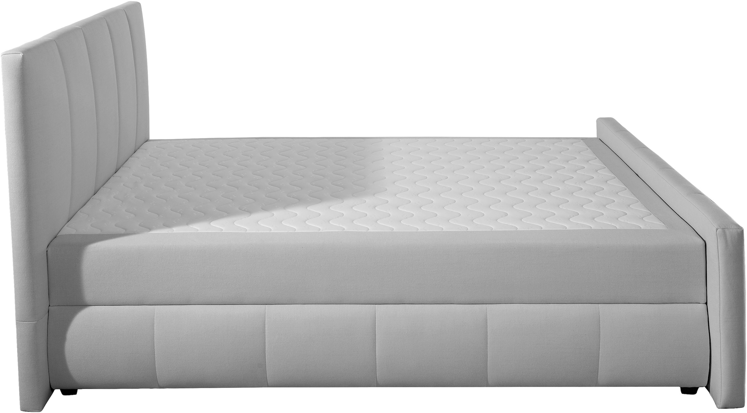 Home affaire Boxbett »Boxbett Hanelore inkl. Bettkasten, Topper, Kopf- und Fußteil« Boxbett mit Bettkasten und Fußteil, inkl. Topper