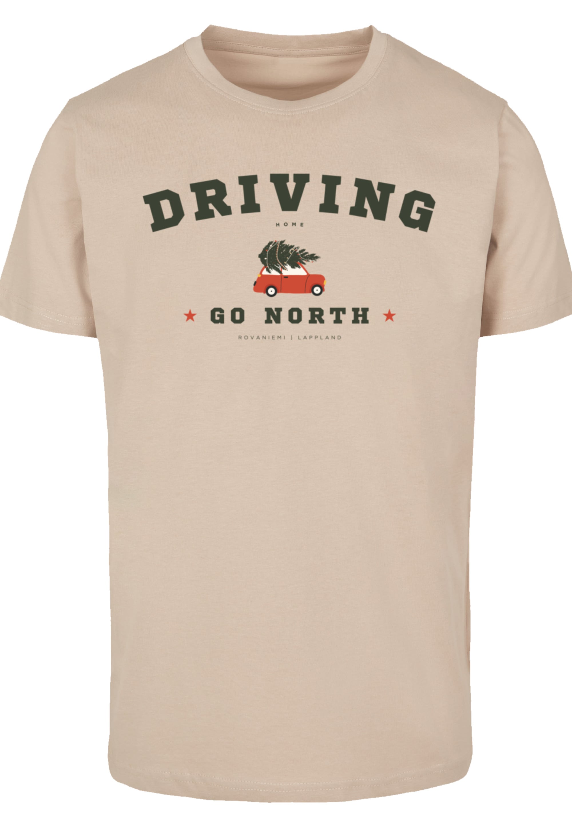 F4NT4STIC T-Shirt »Driving Home Weihnachten«, Weihnachten, Geschenk, Logo