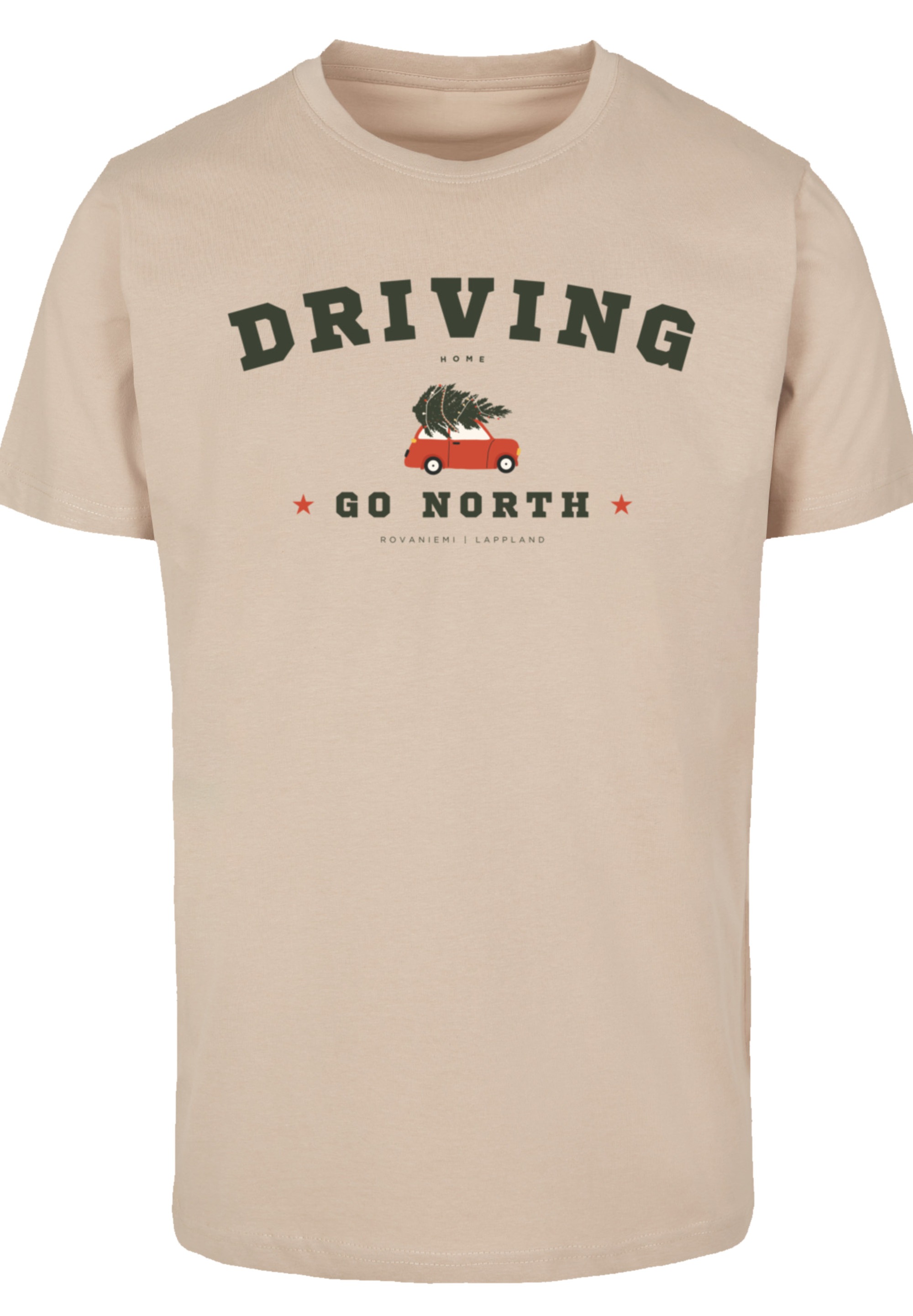 F4NT4STIC T-Shirt "Driving Home Weihnachten" Weihnachten, Geschenk, Logo günstig online kaufen