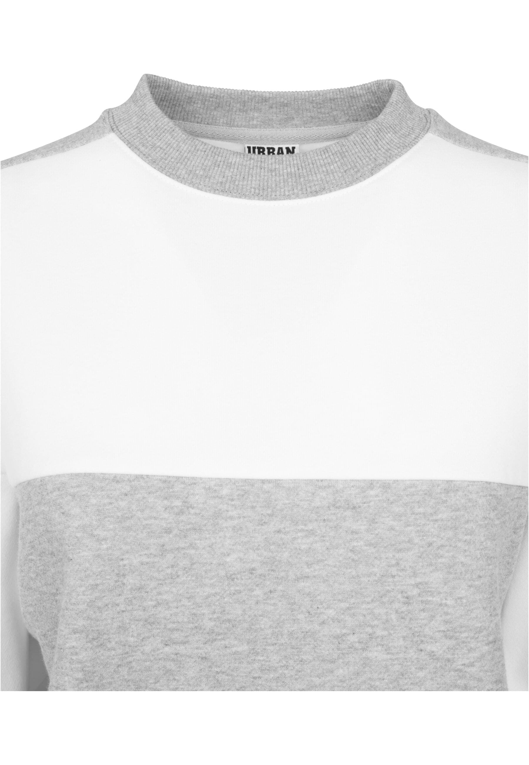 URBAN CLASSICS Sweatshirt »Urban Classics Damen Ladies Oversize 2-Tone Stripe Crew«, (1 tlg.)
