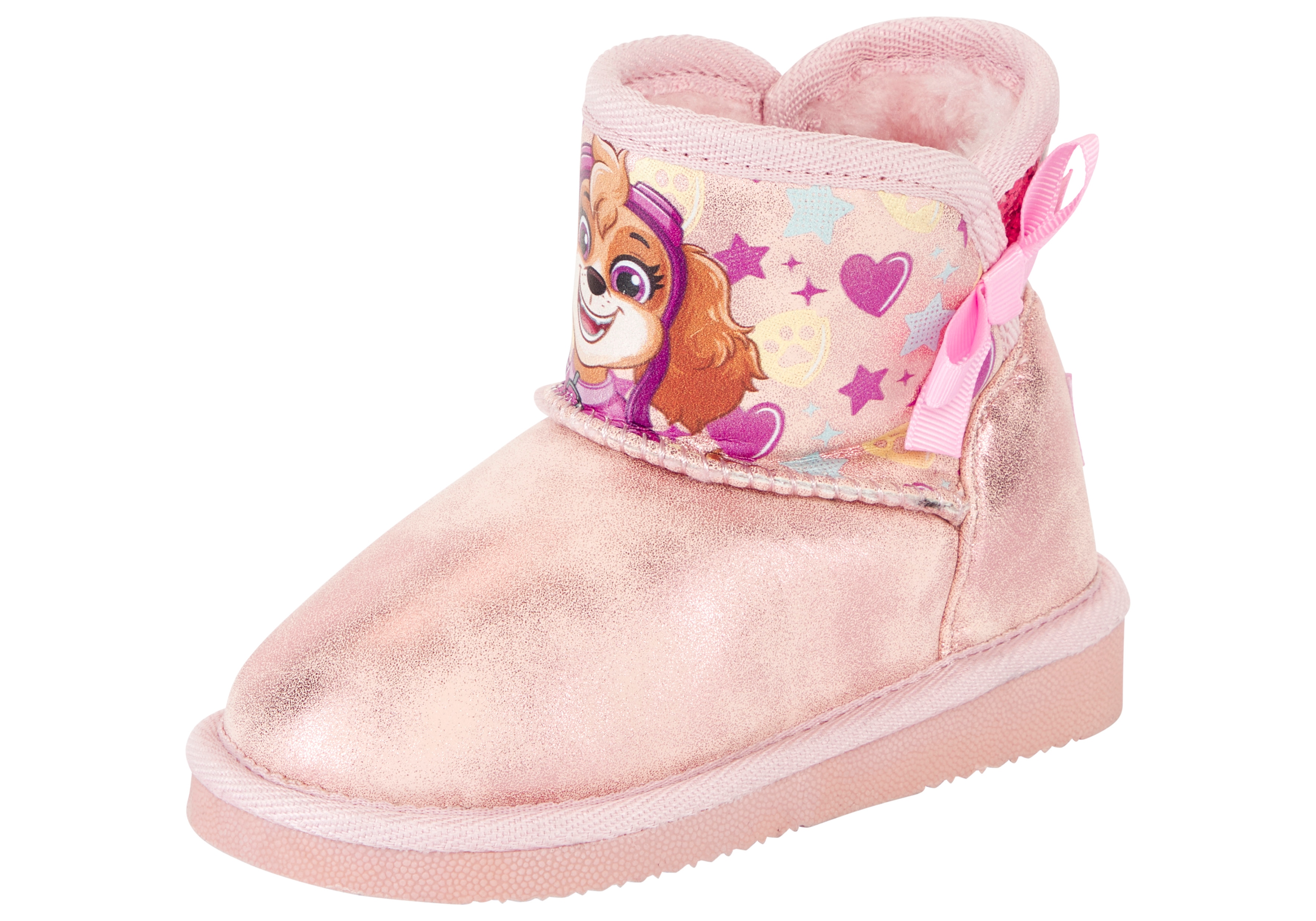 Disney Schlupfboots "Paw Patrol" Winterschuhe, Winterboots, Snowboots, Schlupfstiefel, gefüttert