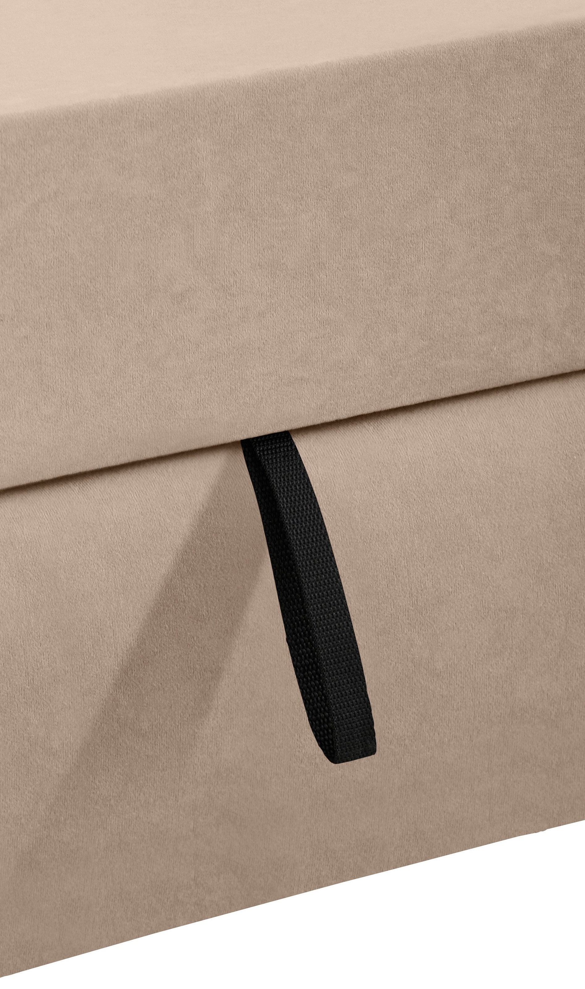 Home affaire Ecksofa »Falk L-Form«, mit Federkern und wahlweise mit Bettfunktion