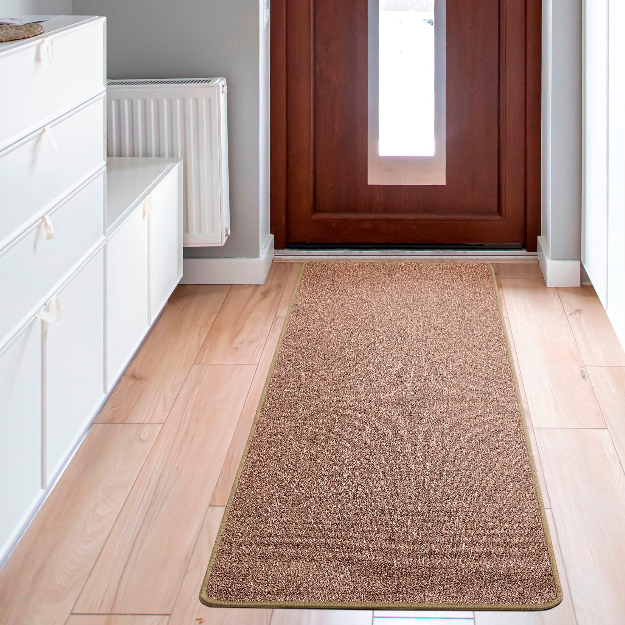Andiamo Teppich »Luton, Made in Germany«, rechteckig, 5 mm Höhe, melierte Optik, auch als Läufer, Wohnzimmer & Schlafzimmer
