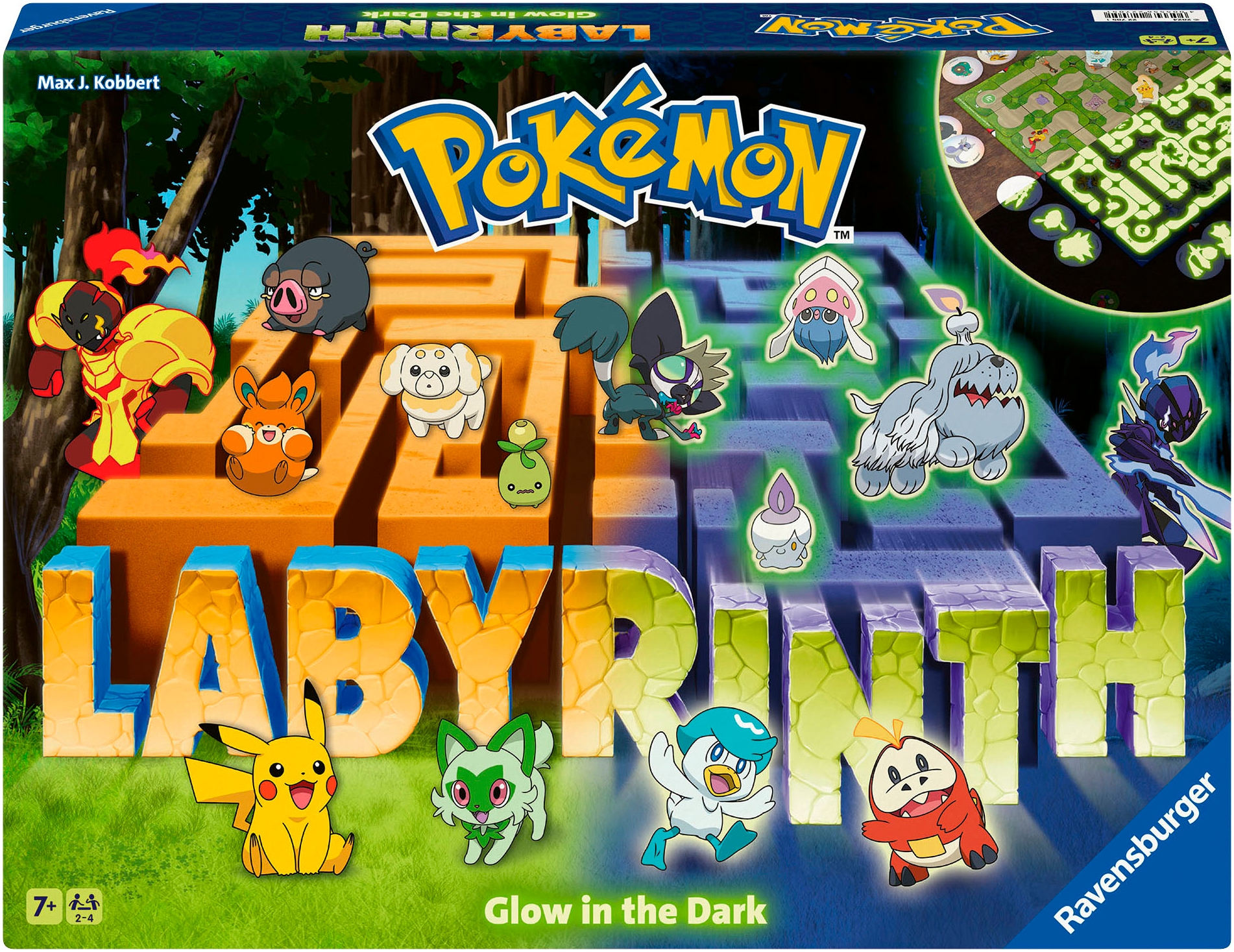 Ravensburger Spiel »Pokémon Labyrinth Glow in the Dark«, Made in Europe