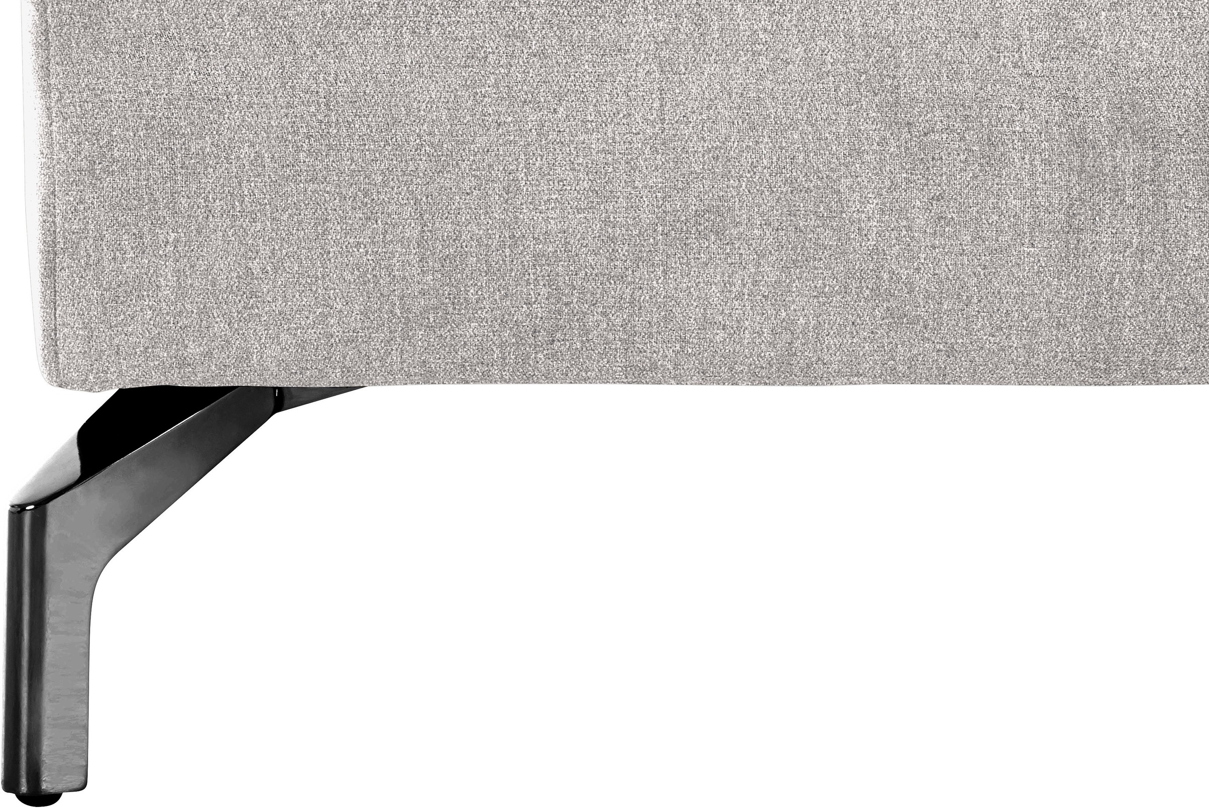 sit&more Hocker »Brisbane«, Fußhöhe 12 cm, mit Federkern und Klappfunktion