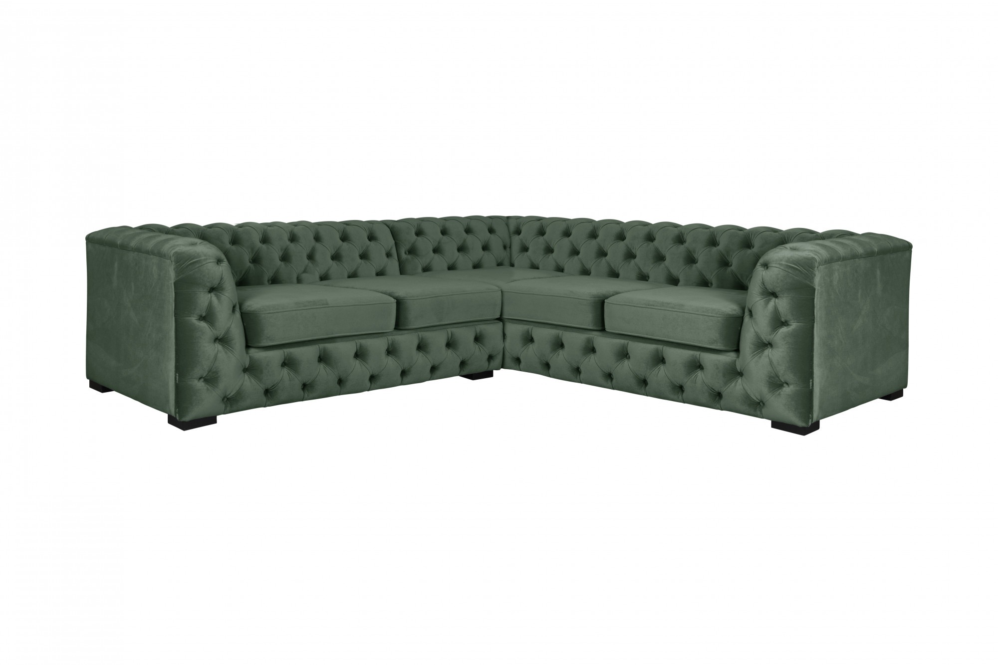 Chesterfield-Sofa »KALINA L-Form«, hochwertige Chesterfield-Ausführung, sehr...