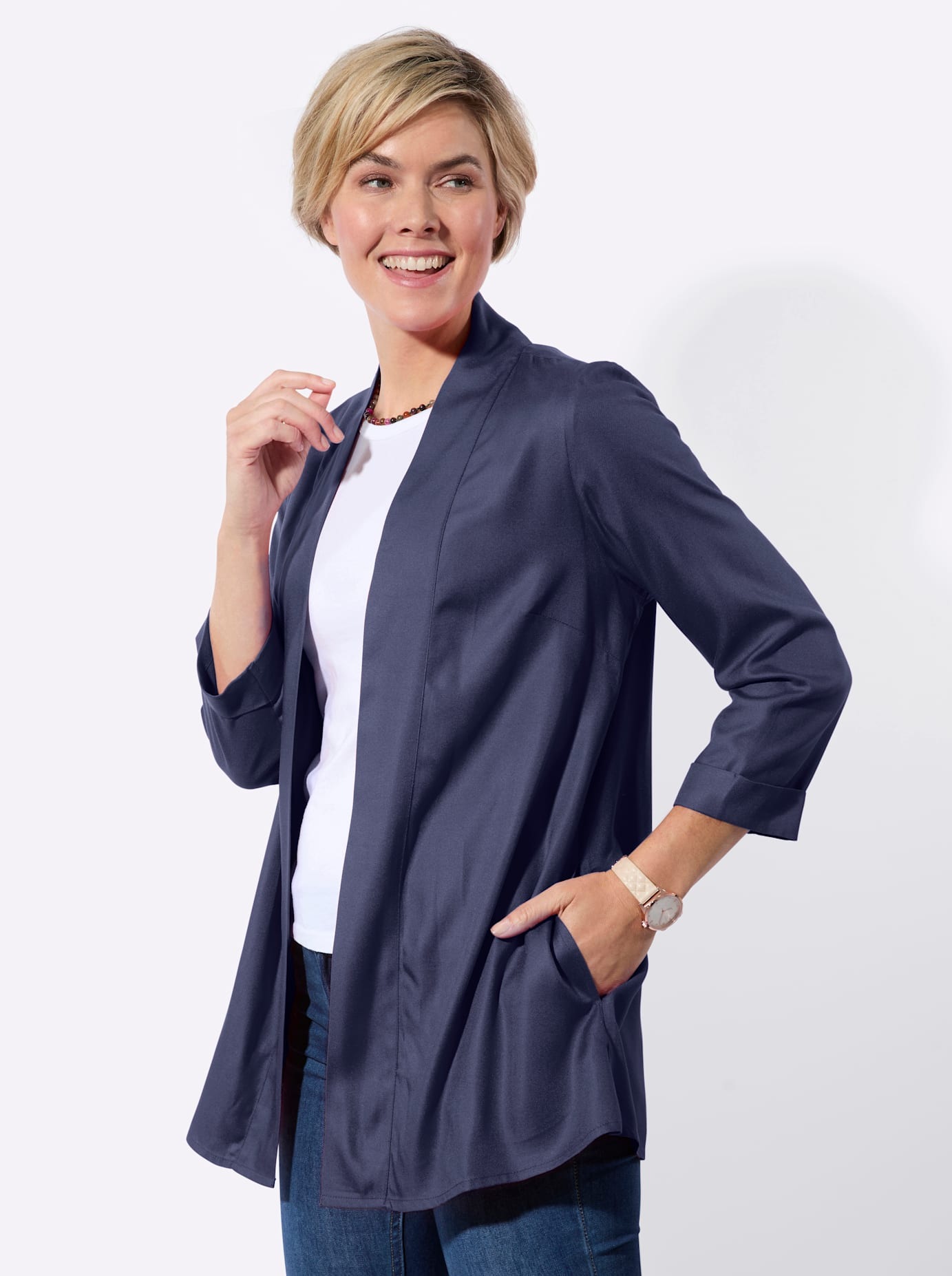 Classic Basics Blusenjacke