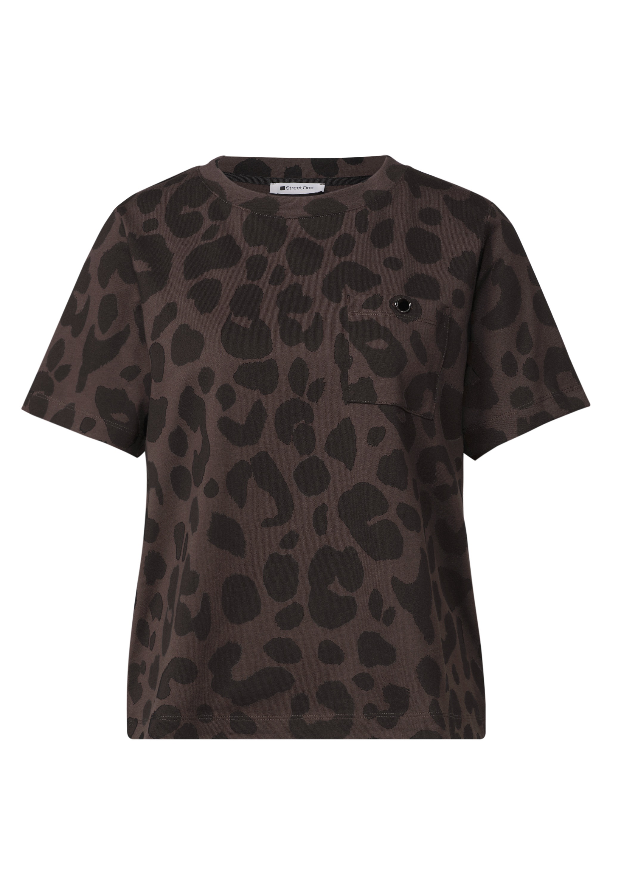 STREET ONE T-Shirt aus reiner Baumwolle