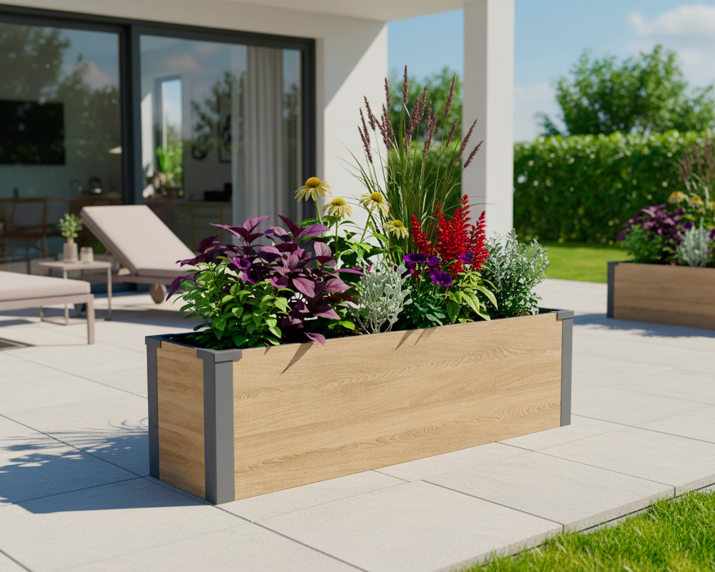 WESTMANN Pflanzkübel »Talus M« BxTxH: 100x25x27 cm