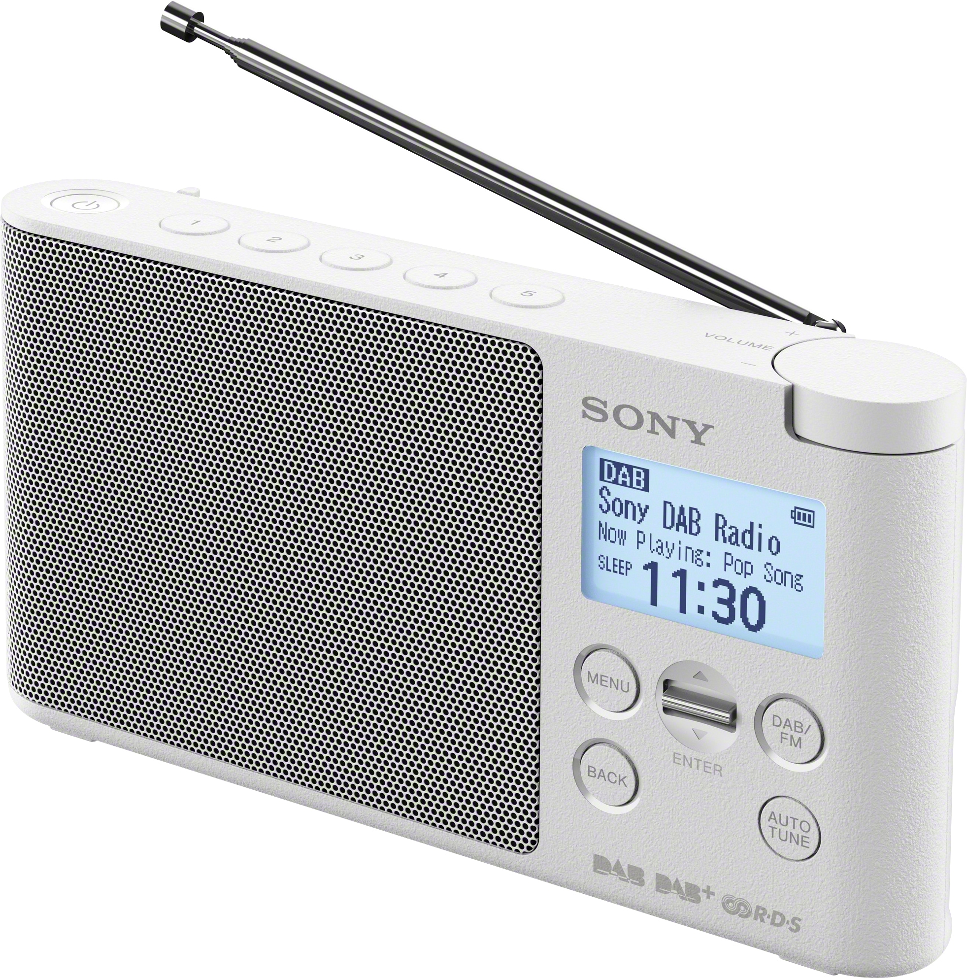 mit Tragbares-«, RDS (FM-Tuner-Digitalradio | BAUR Sony W) »XDR-S41D (DAB+)-UKW Digitalradio 0,65 (DAB+)