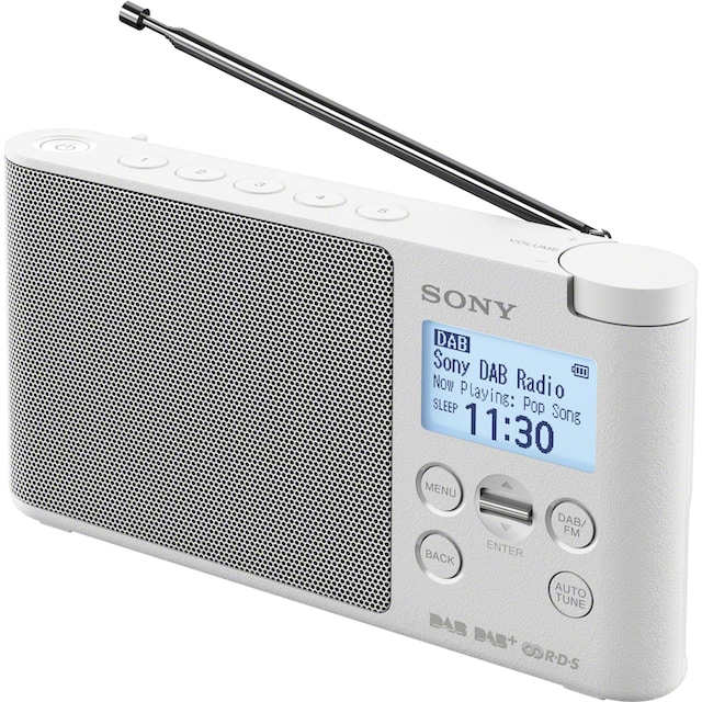 Sony Digitalradio (DAB+) »XDR-S41D Tragbares-«, (FM-Tuner-Digitalradio (DAB+)-UKW  mit RDS 0,65 W) | BAUR