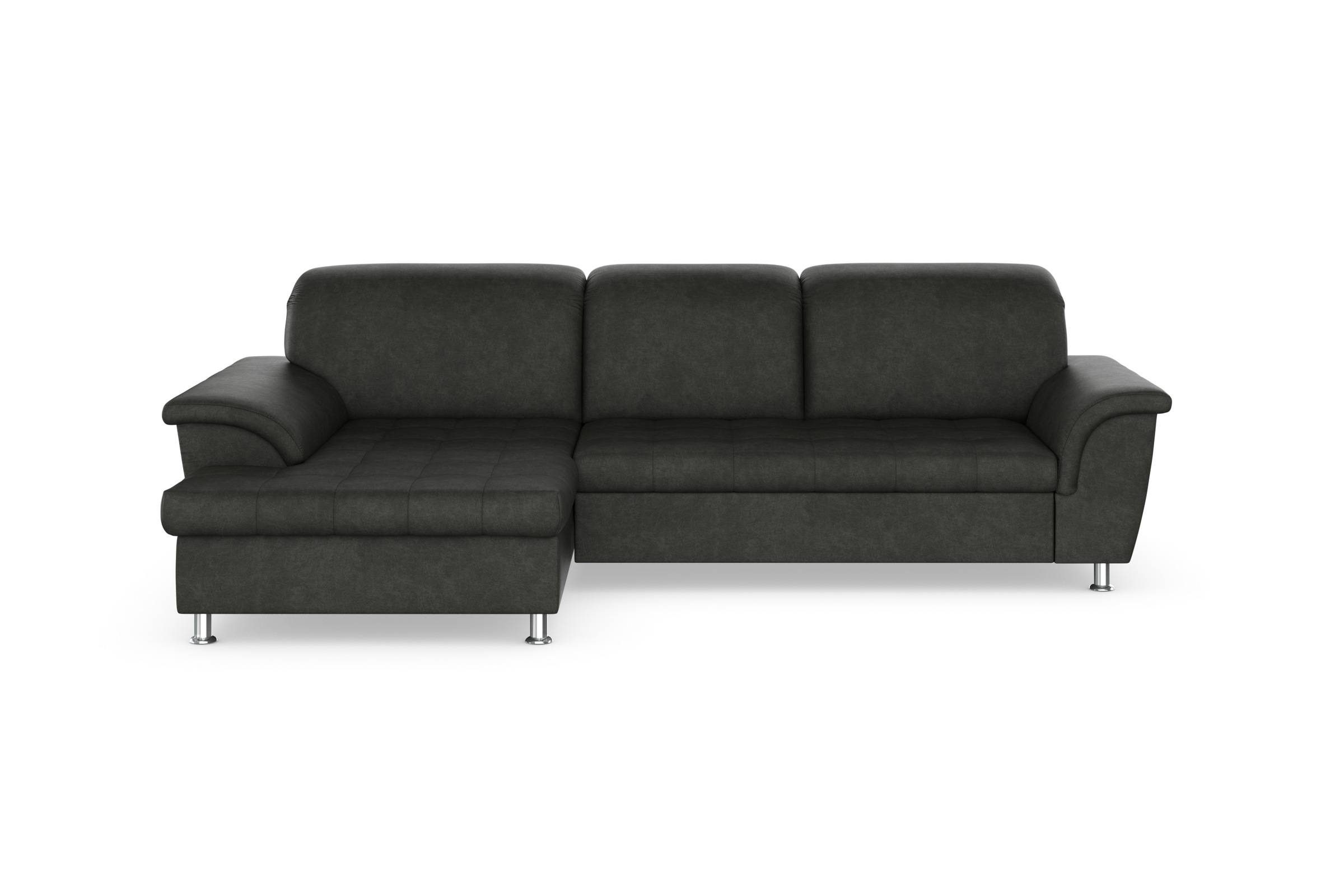 DOMO collection Ecksofa "Franzi Steppung im Sitzbereich B7T/H: 278/162/80 c günstig online kaufen