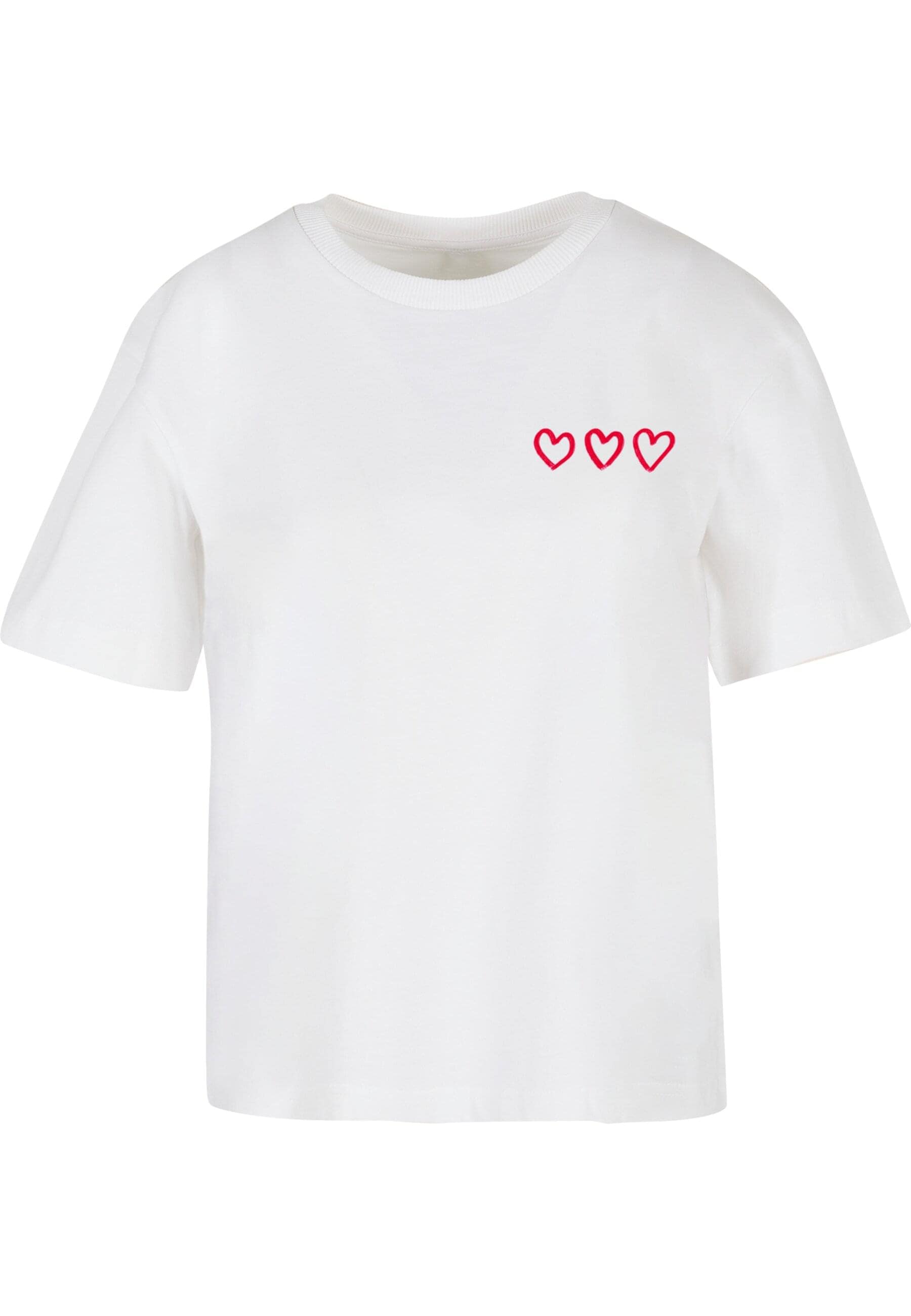 Miss Tee T-Shirt "Miss Tee Damen Three In A Row Tee" 1 Stk. tlg. günstig online kaufen