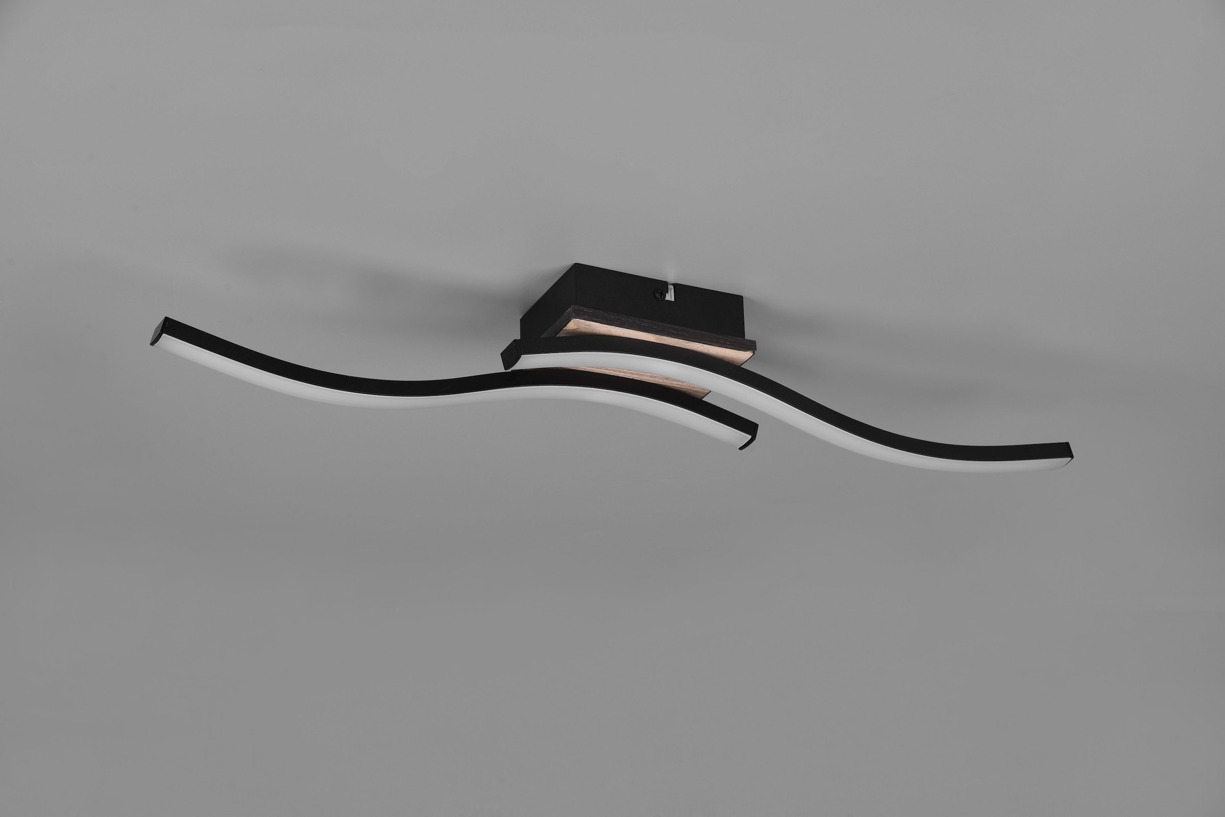 REALITY Leuchten LED Deckenleuchte »Route« LED-Modul 1 Stk. Warmweiß moderne Deckenlampe 2-flammig, LEDs mit 2x 500 Lumen