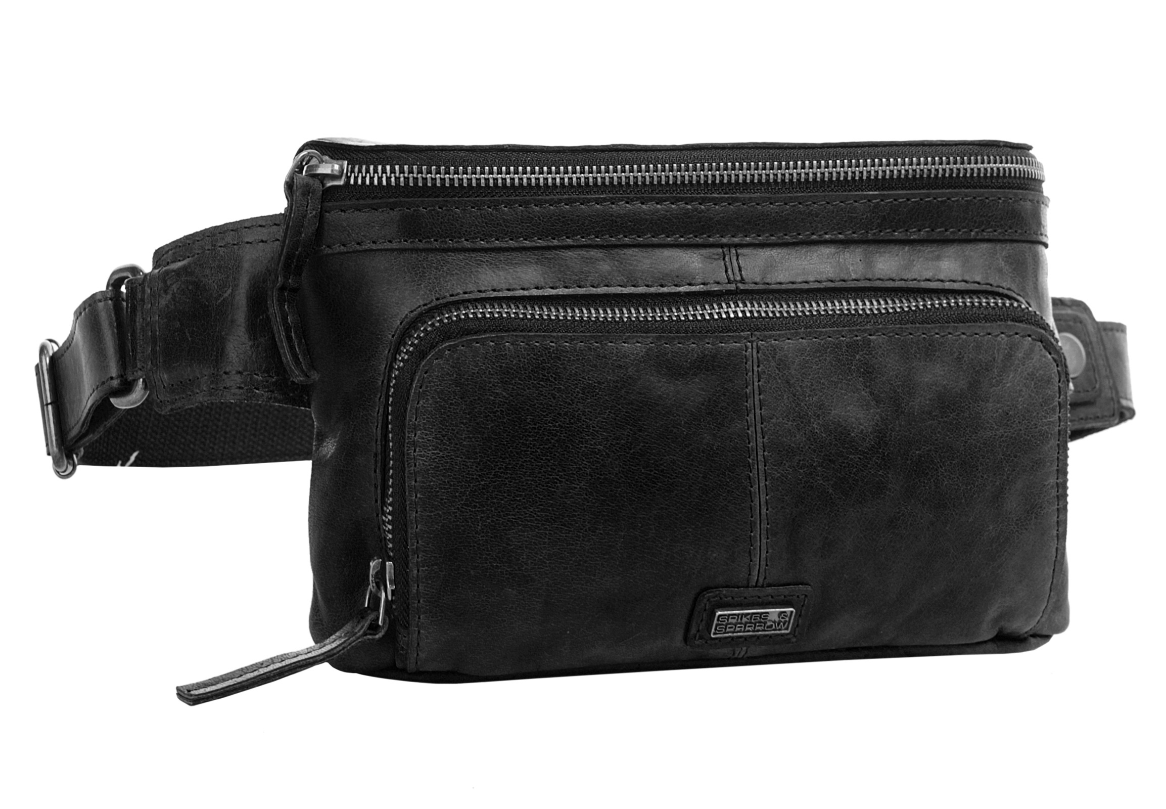 Spikes & Sparrow Gürteltasche echt Leder günstig online kaufen
