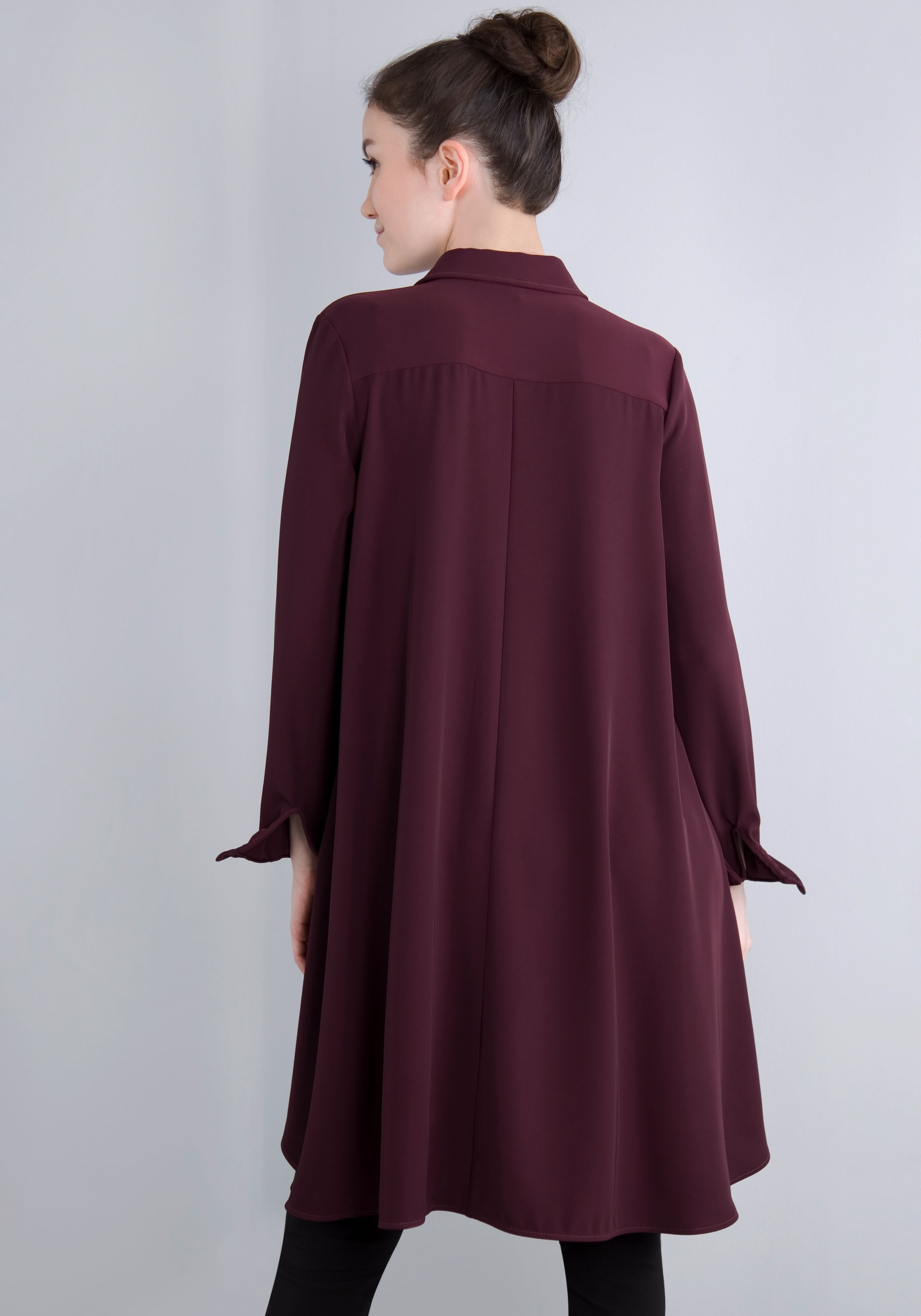 IMPERIAL Longbluse, in knitterarmer Qualität mit Stretch