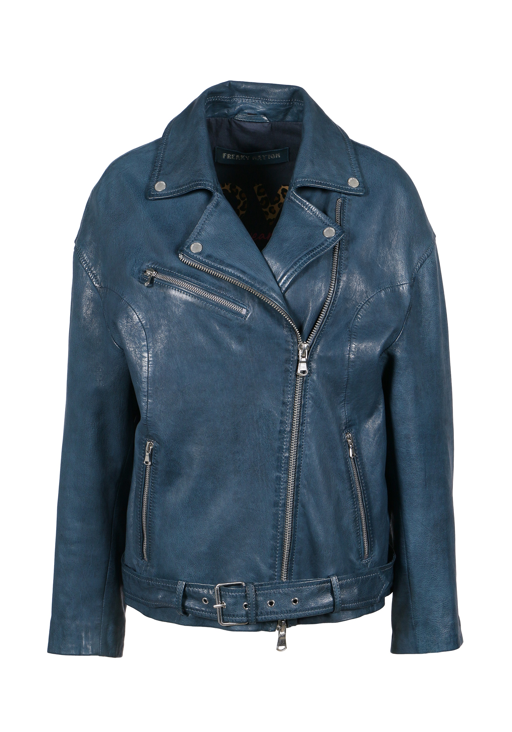 Freaky Nation Lederjacke "Anuk-FN" günstig online kaufen