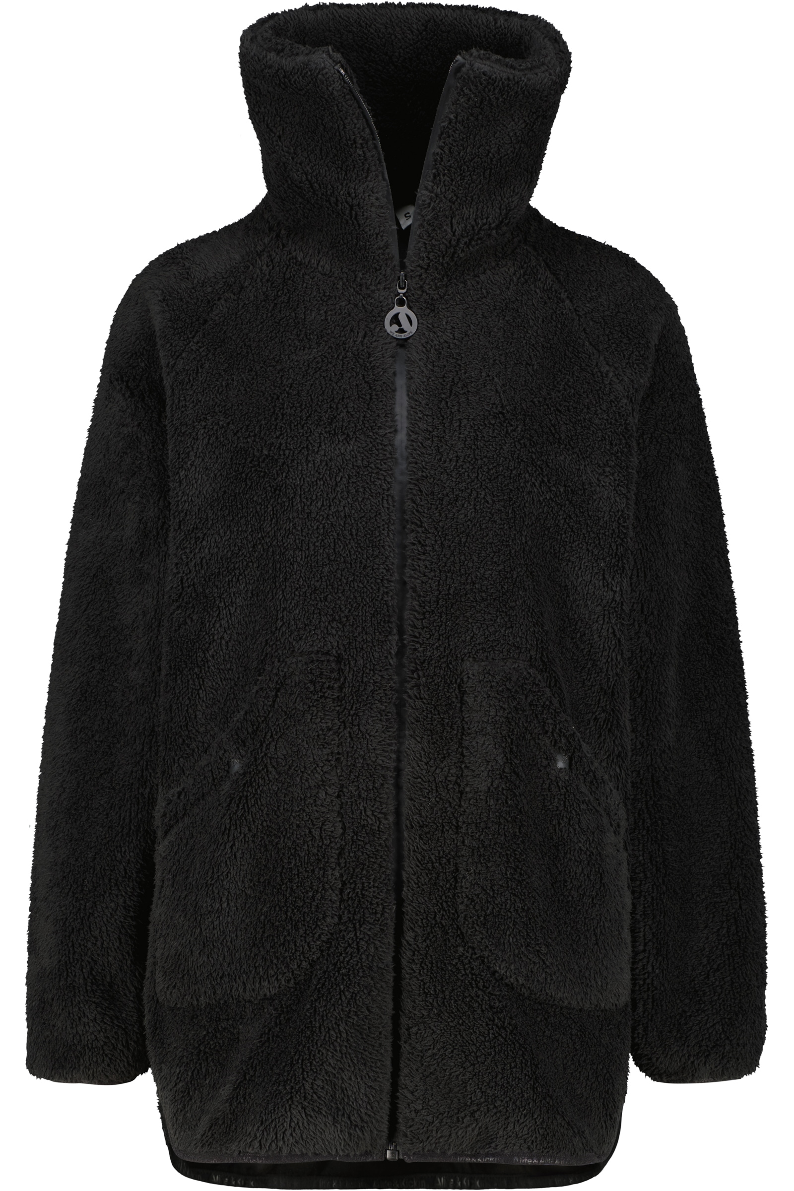 Alife & Kickin Fellimitatjacke "Damen SariaAK T Übergangsjacke, Jacke" Dichter Teddyfleece, hoher Stehkragen, zwei aufgesetzte Taschen