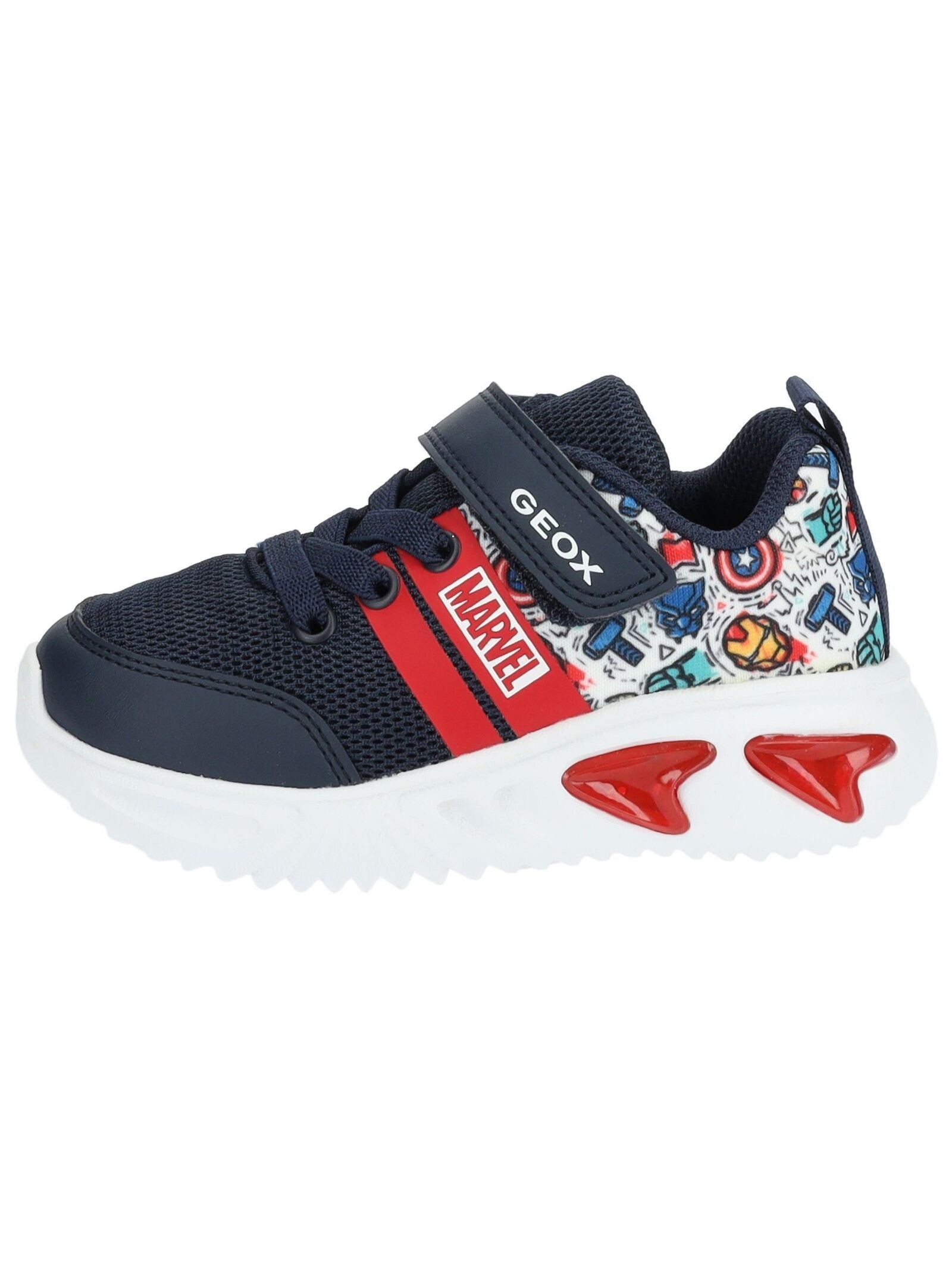 Geox Sneaker »Geox Sneaker Lederimitat/Mesh«
