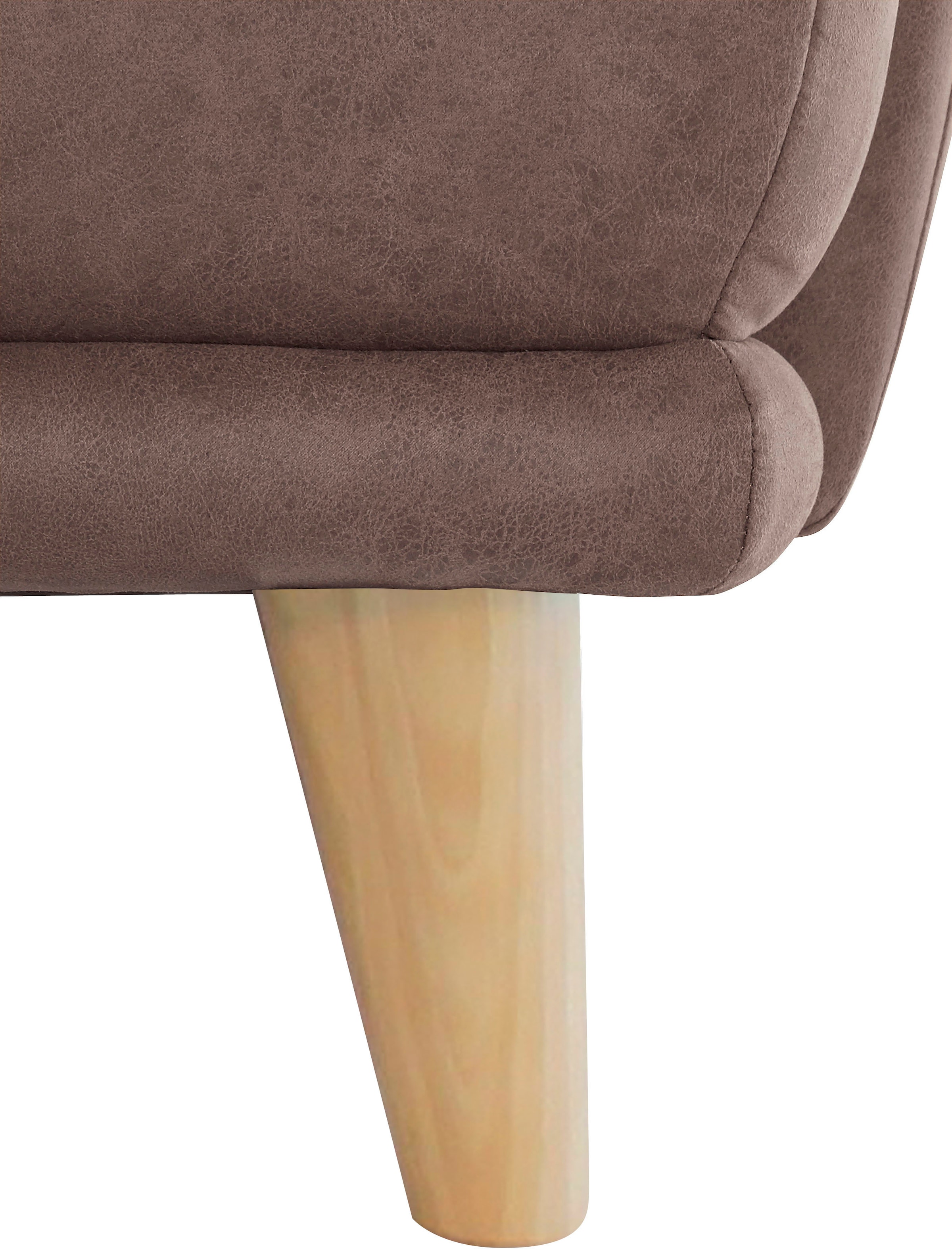 TRENDMANUFAKTUR Polsterecke »Cecilia, italienisches Designsprache, modern und komfortabel, L-Form,«, toller Sitzkomfort und bequeme Armlehnen