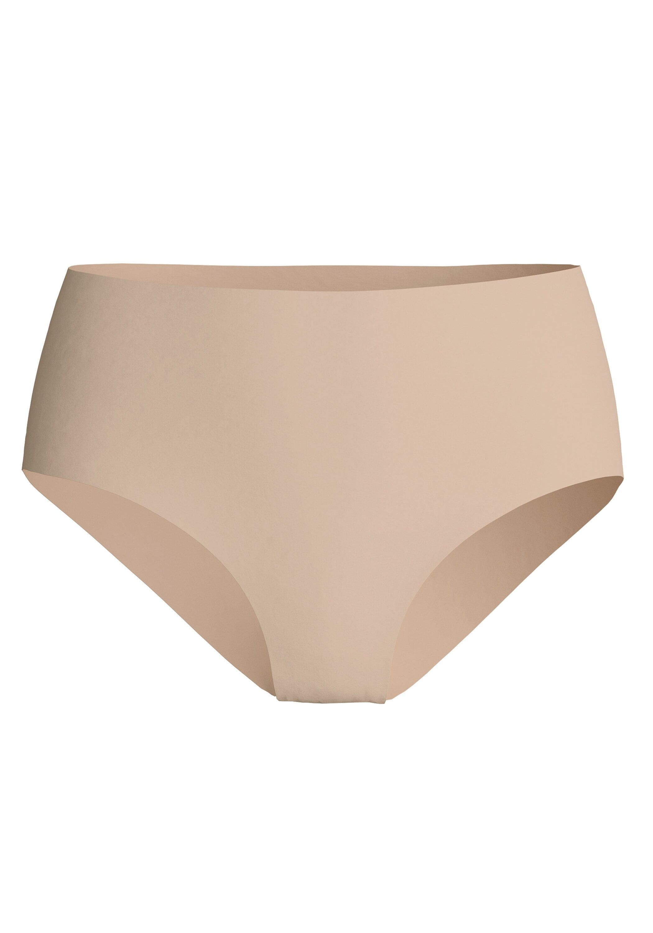 CALIDA Damen Slip "Slip Sleek Skin Midi Slip 1er Pack", Gr. 44, beige, Obermaterial: 87% Polyamid PA. 13% Elasthan EL., Unterhosen