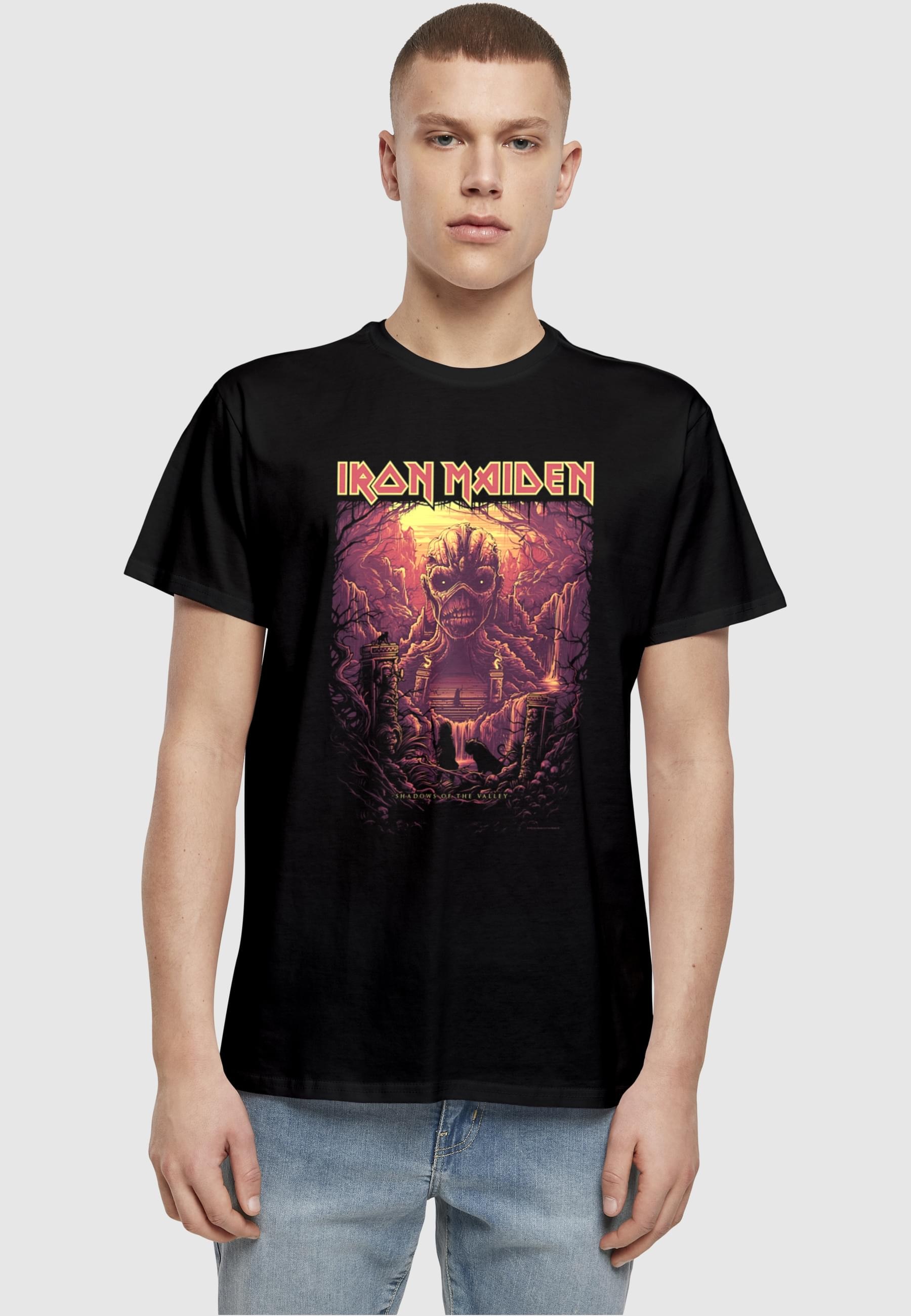 Merchcode T-Shirt »Merchcode Herren Iron Maiden - Mummy Basic T-Shirt«, (1 tlg.)