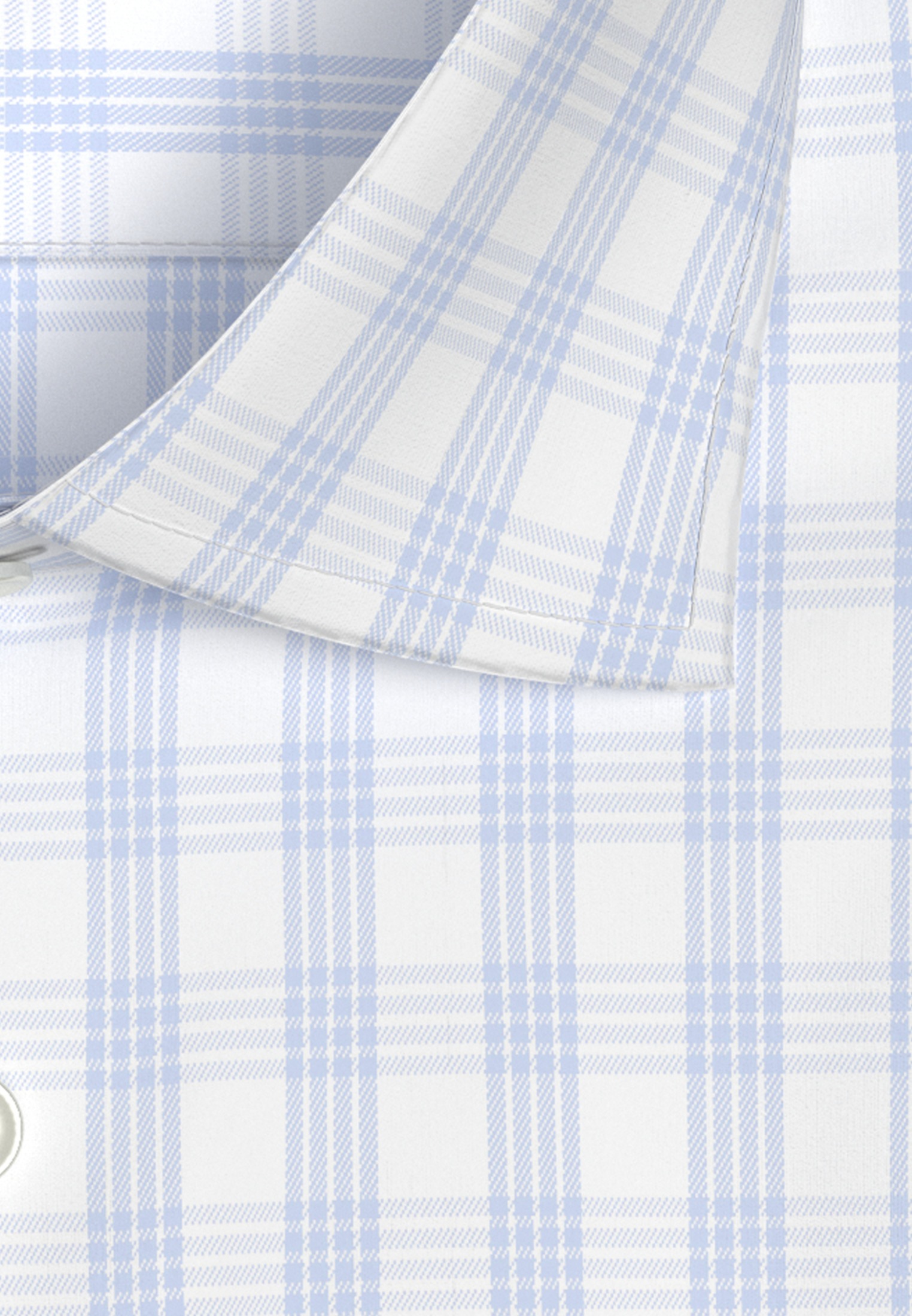 seidensticker Businesshemd »Comfort«, Comfort Langarm Kentkragen Karo