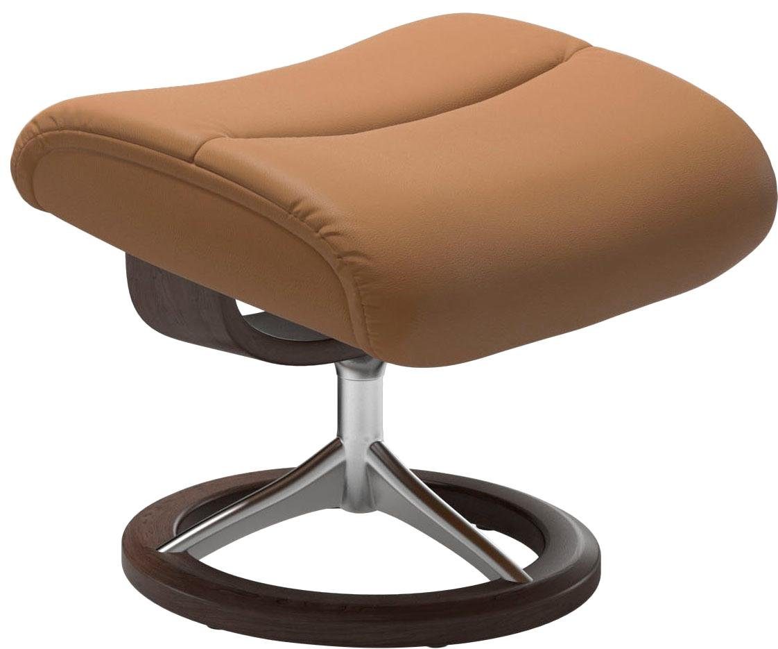 Thumbnail - Stressless Relaxsessel "View" Set, Relaxsessel mit Hocker, mit Signature Base, Größe M,Gestell Wenge