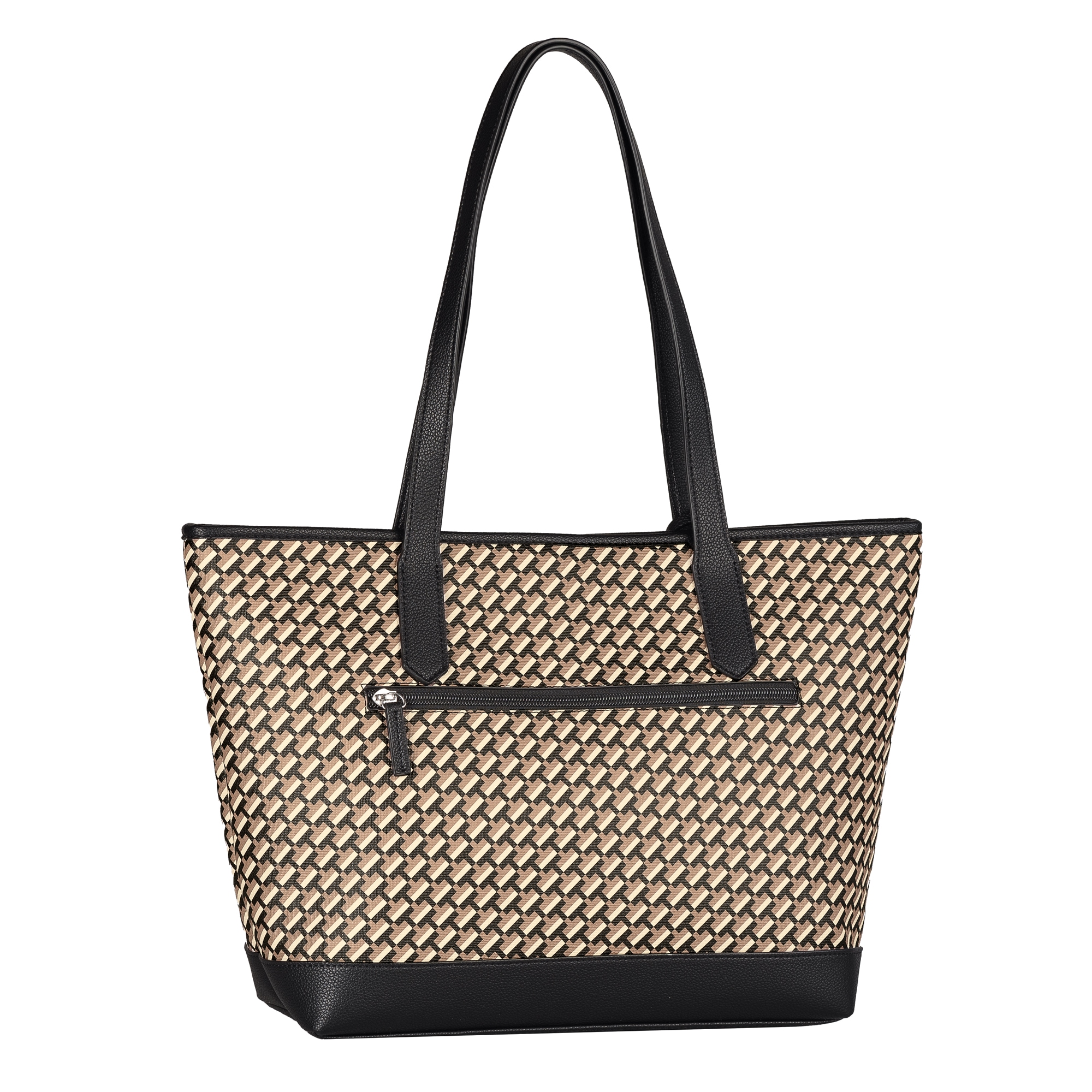 TOM TAILOR Shopper »Xenia«, mit raffiniert geometrischen "T" Print des Logos auf dem Taschenkörper