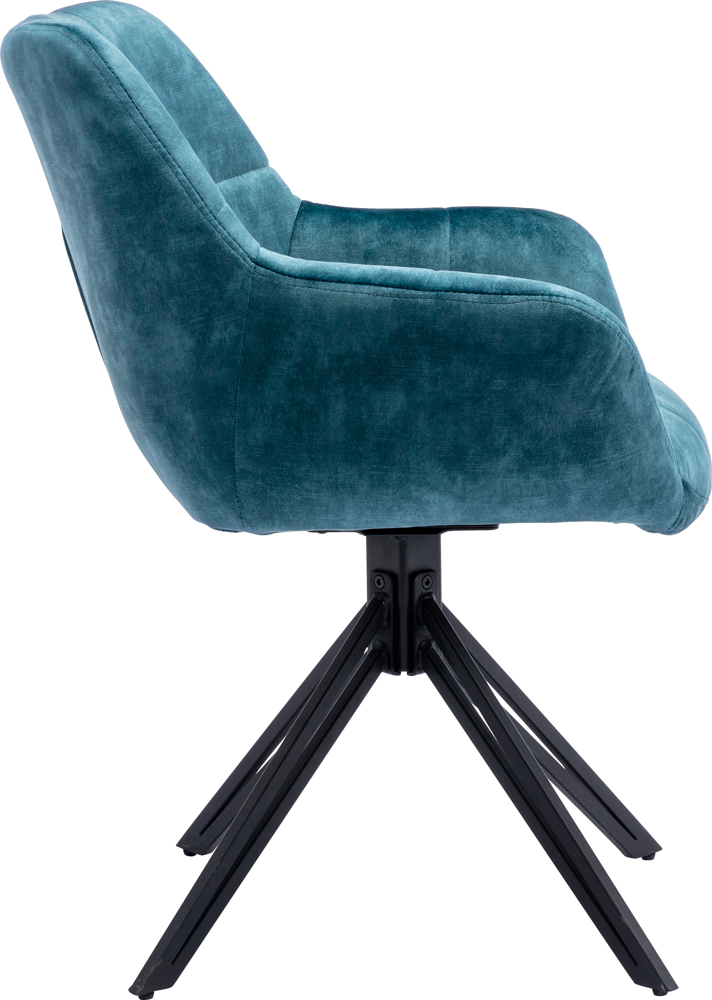 Thumbnail - Home affaire Drehstuhl "Soller, TOPSELLER" (Set) 2 Stk.Luxus-Microfaser Bezug, 180 drehbar, Metallgestell