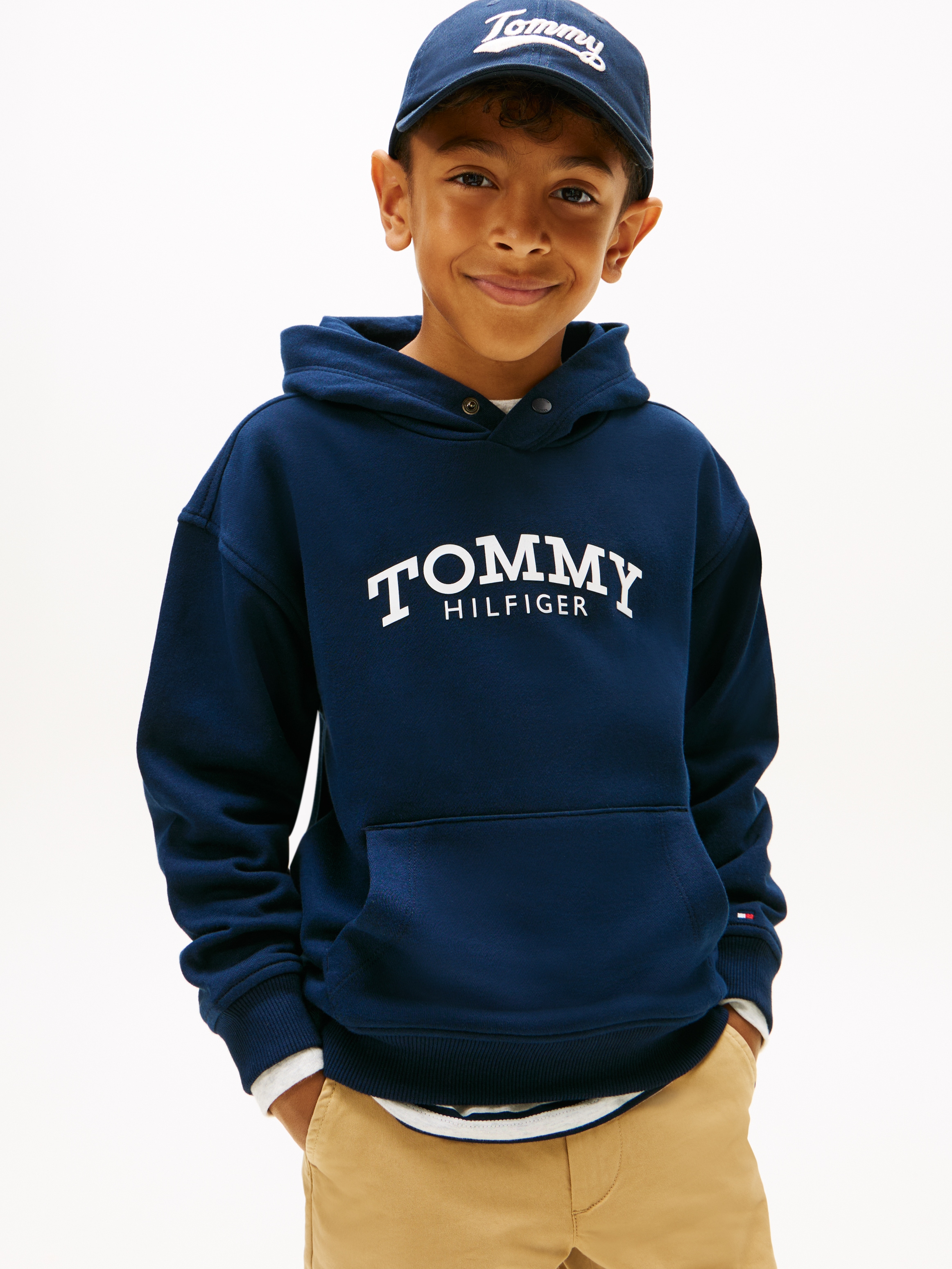 Tommy Hilfiger Kapuzensweatshirt, Regular fit, für Kinder bis 16 Jahre