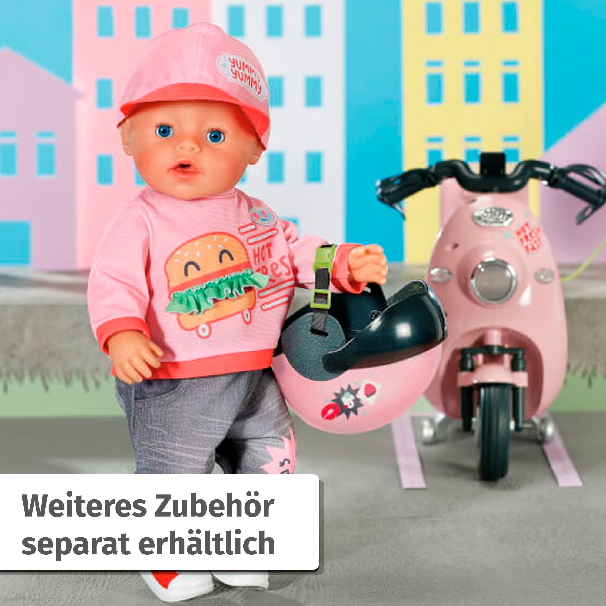 Baby Born Puppen Helm »E-Scooter Helm«