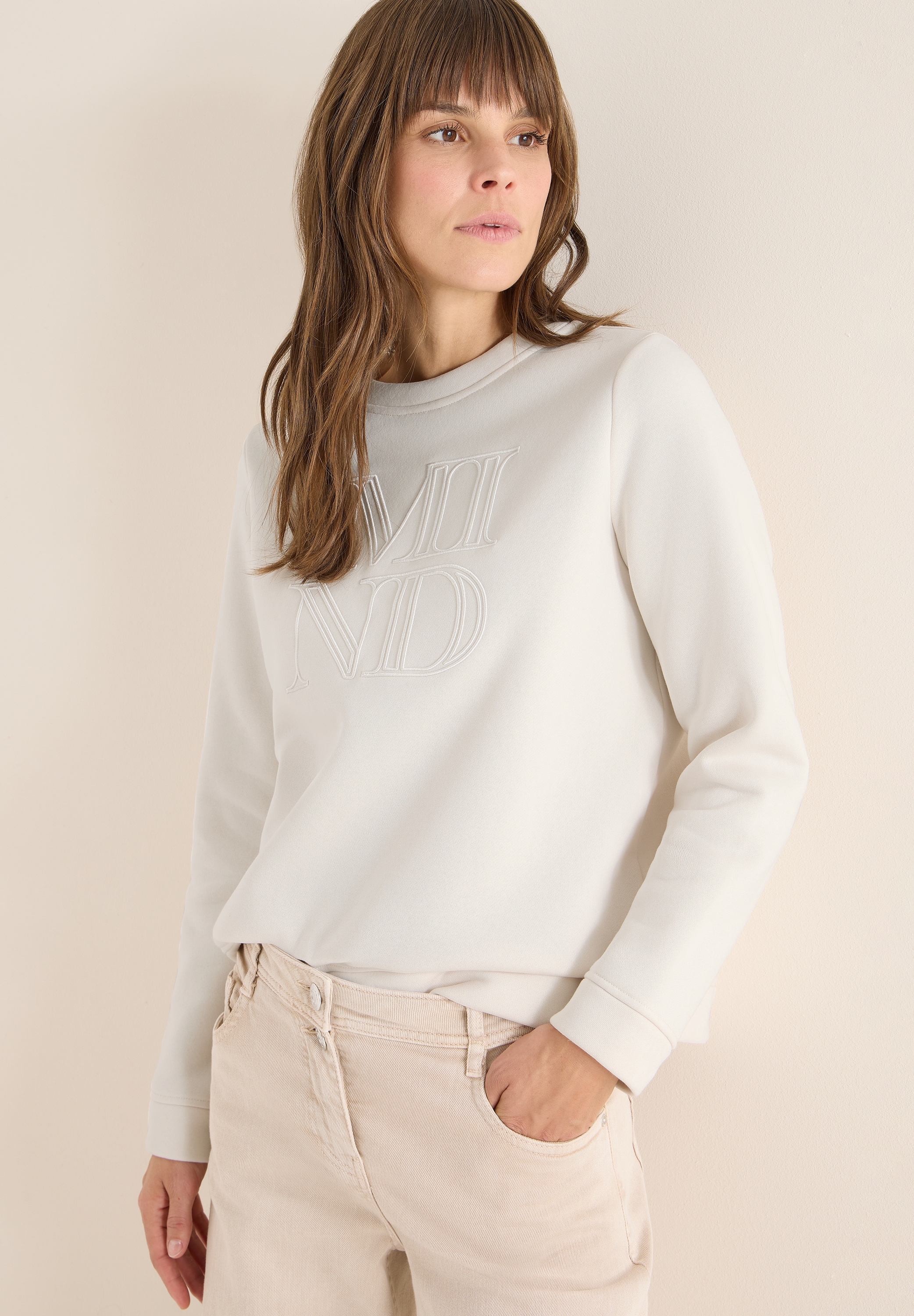 Cecil Sweatshirt , mit Stickerei

