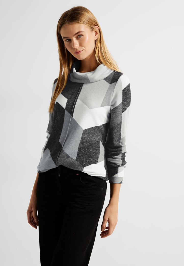 Langarmshirt, im grafischen Design