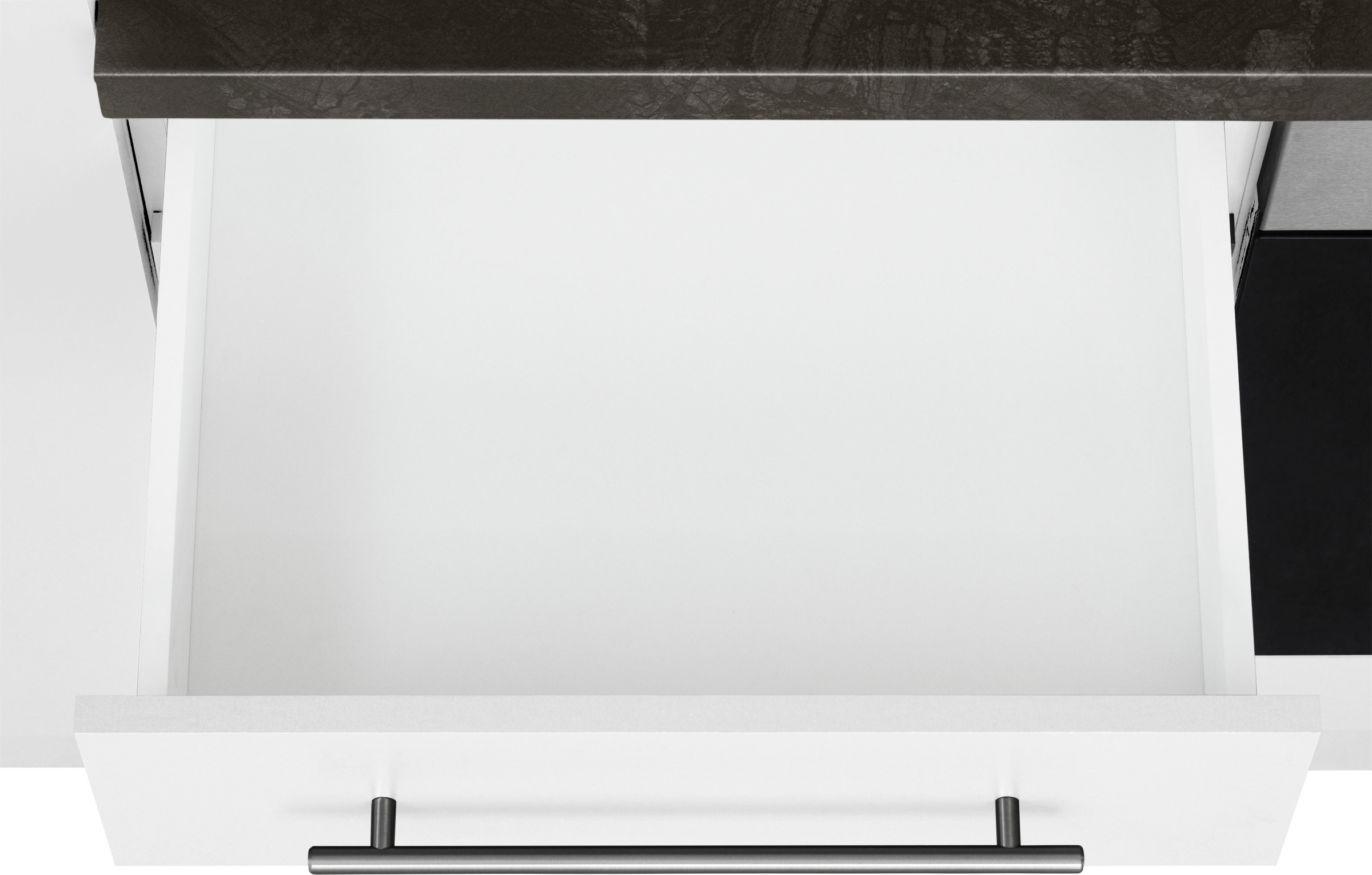 wiho Küchen Küchenzeile »Unna«, mit E-Geräten, Breite 220 cm bestellen |  BAUR | Sockelblenden
