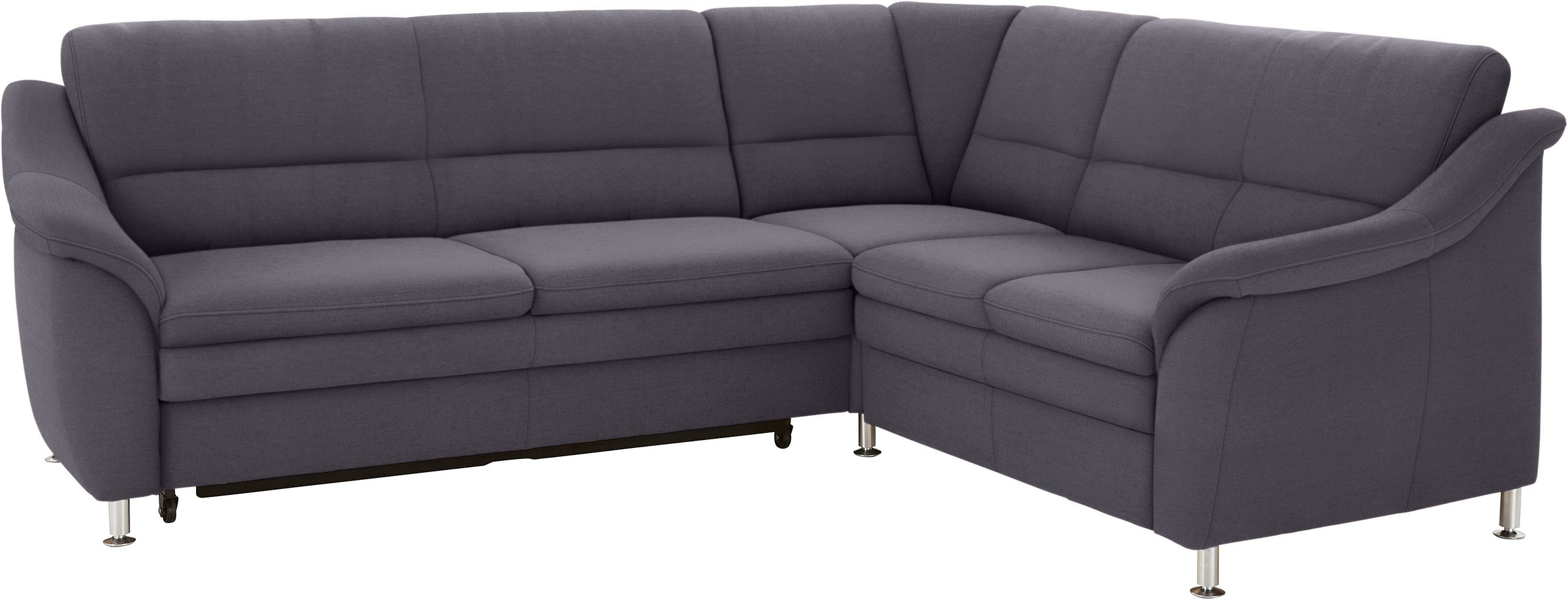 sit&more Ecksofa »Cardoso L-Form«, mit Federkern, wahlweise mit Bettfunktion und Schubkasten