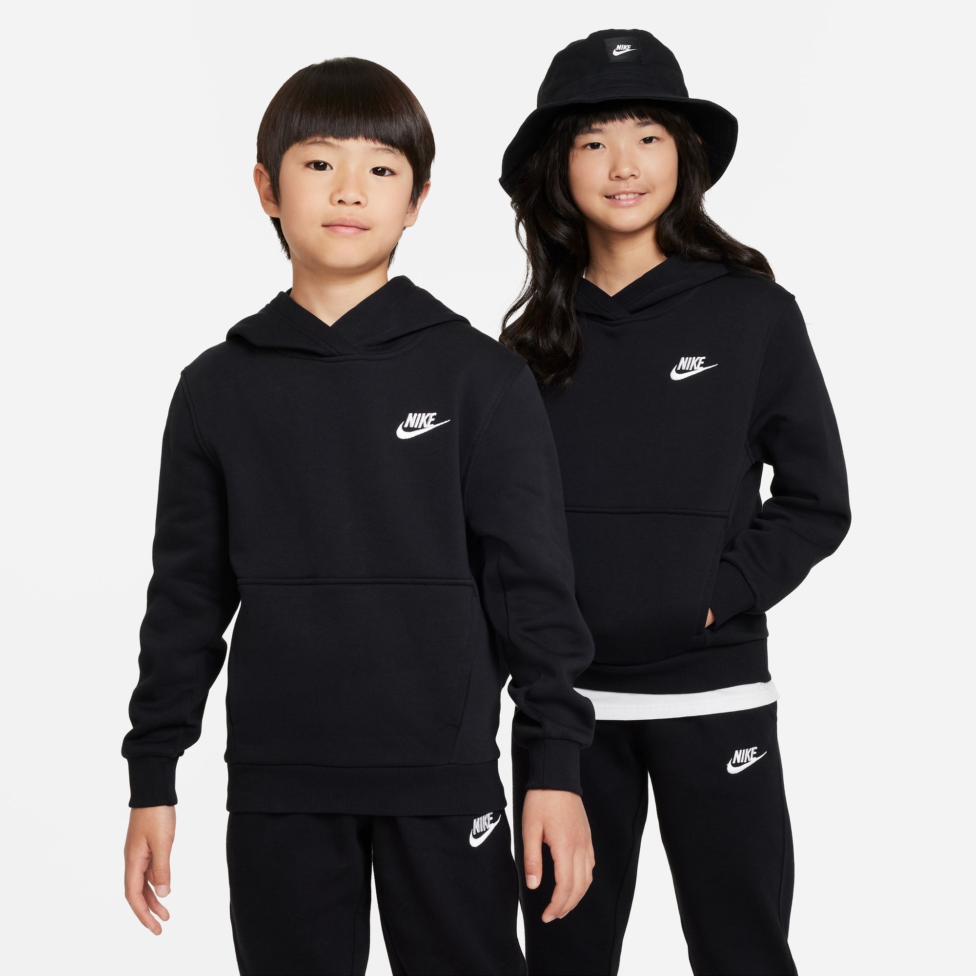 Nike Sportswear Kapuzensweatshirt »CLUB FLEECE BIG KID'S PULLOVER HOODIE«