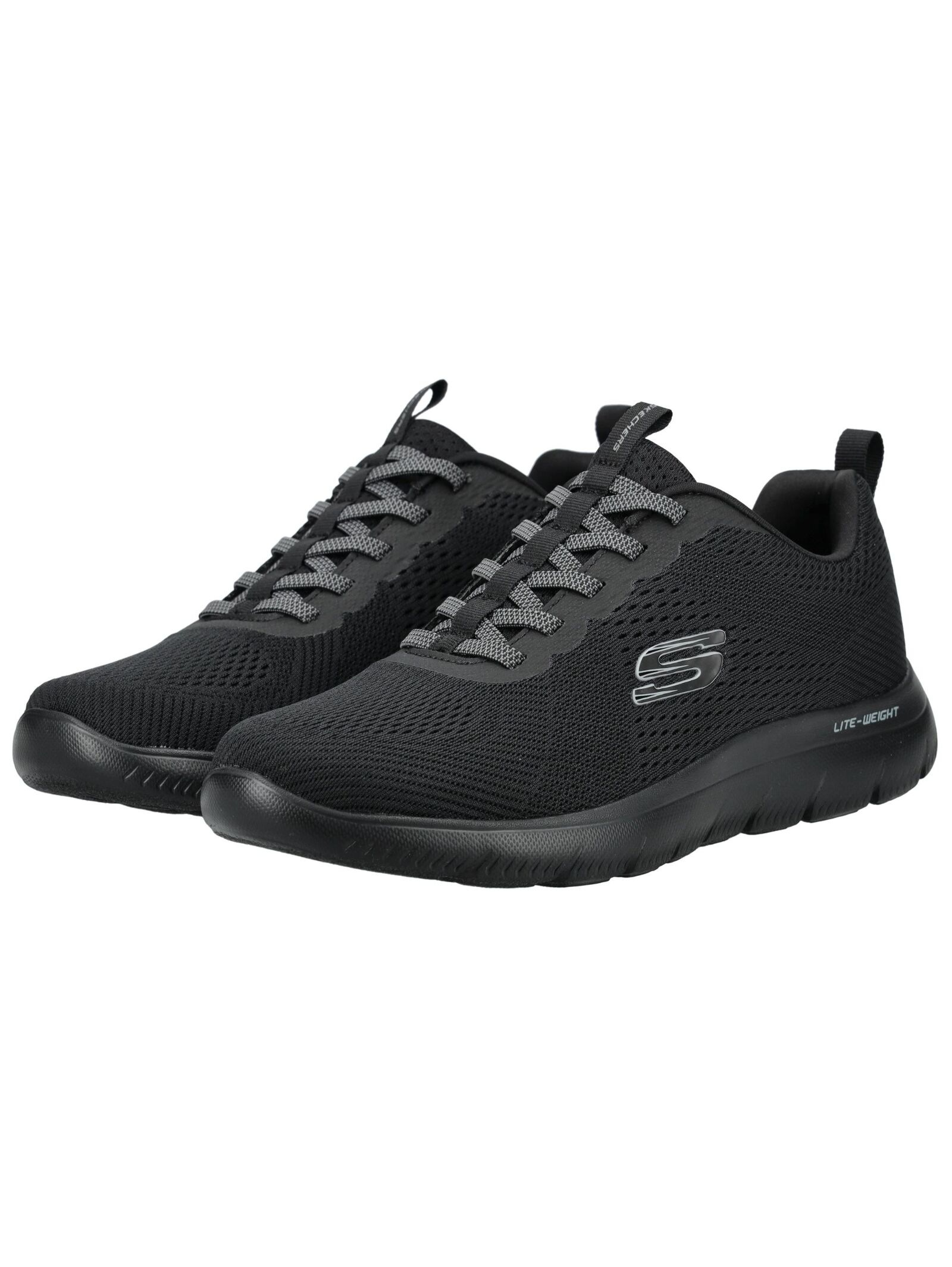 Sneaker SKECHERS "Skechers Sneaker Textil", Herren, Gr. 41, schwarz, Textil, Schuhe Sneaker 3