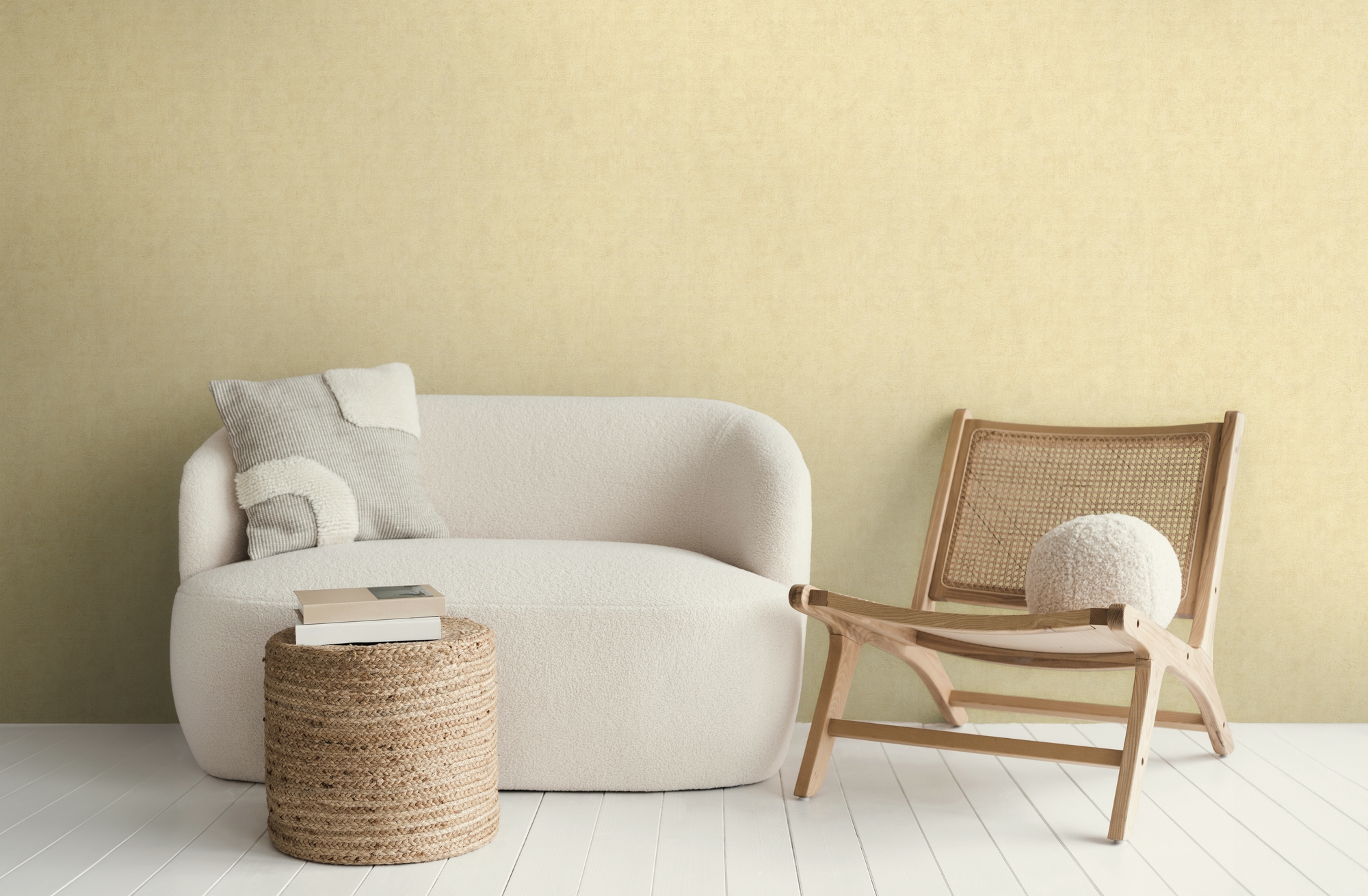 A.S. Création Vliestapete »Unitapete Putz-Optik Farbvarianten strukturiert« uni strukturiert