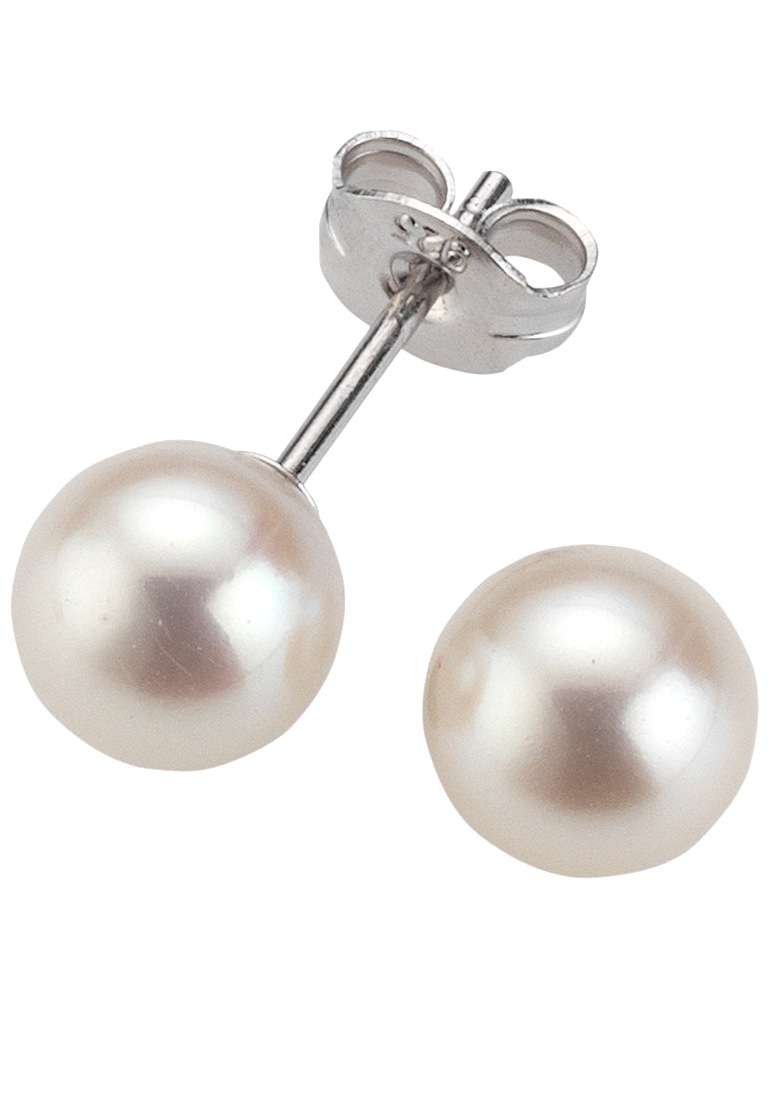 Firetti Paar Ohrstecker »Schmuck Geschenk Ohrschmuck Perle«, mit Süßwasserzuchtperle