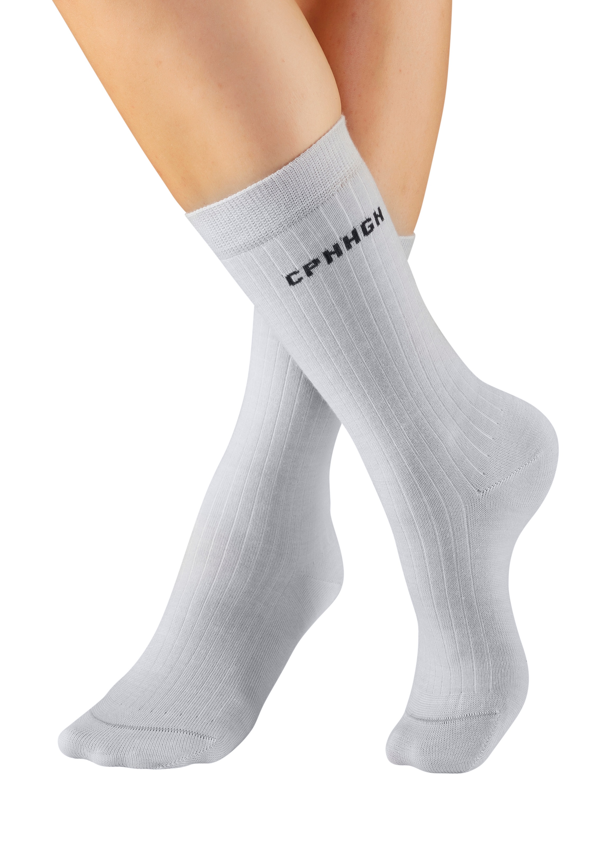 Thumbnail - Copenhagen Studios Basicsocken Packung, 2 Paar tlg. gerippt, mit wärmender Wolle