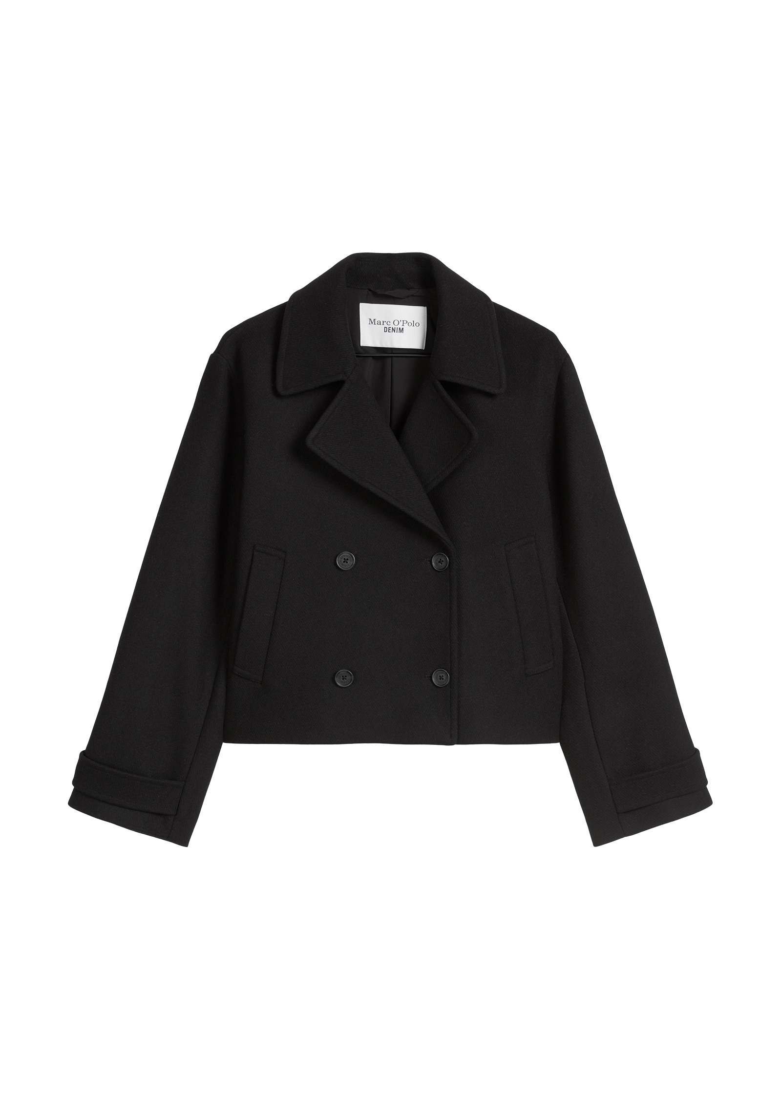 Marc O'Polo DENIM Outdoorjacke »mit recycelter Wolle«