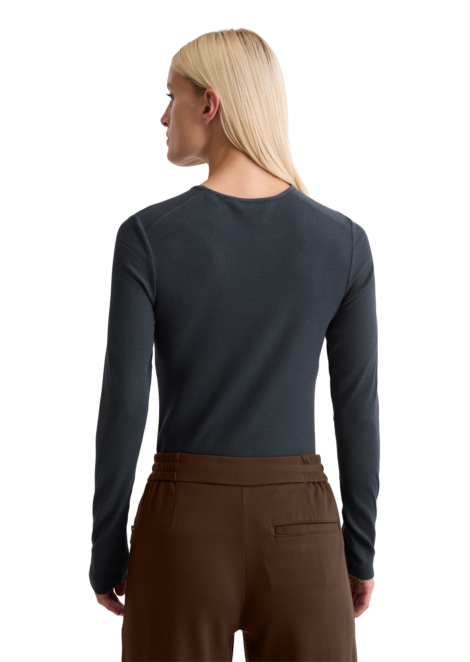 Marc O'Polo Langarmshirt »aus TENCEL™ Modal-Baumwolle-Mix«