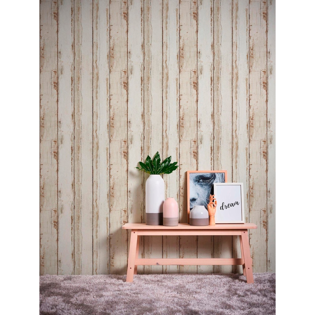 living walls Vliestapete »Il Decoro«, Holz