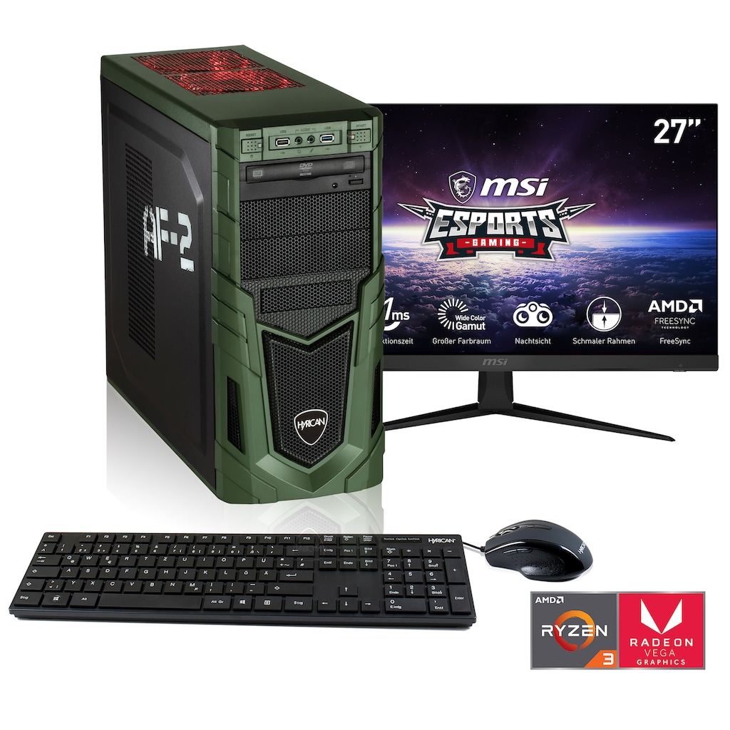 Hyrican Gaming-PC-Komplettsystem »Military SET02159«