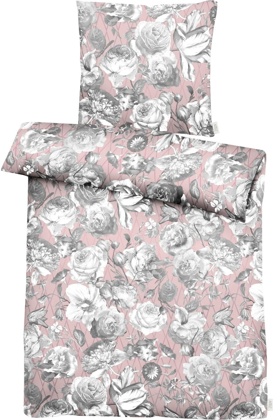 APELT Bettwäsche "Sophie" 2 Stk. Blütenmotive, GOTS zertifiziert - aus Bio- günstig online kaufen